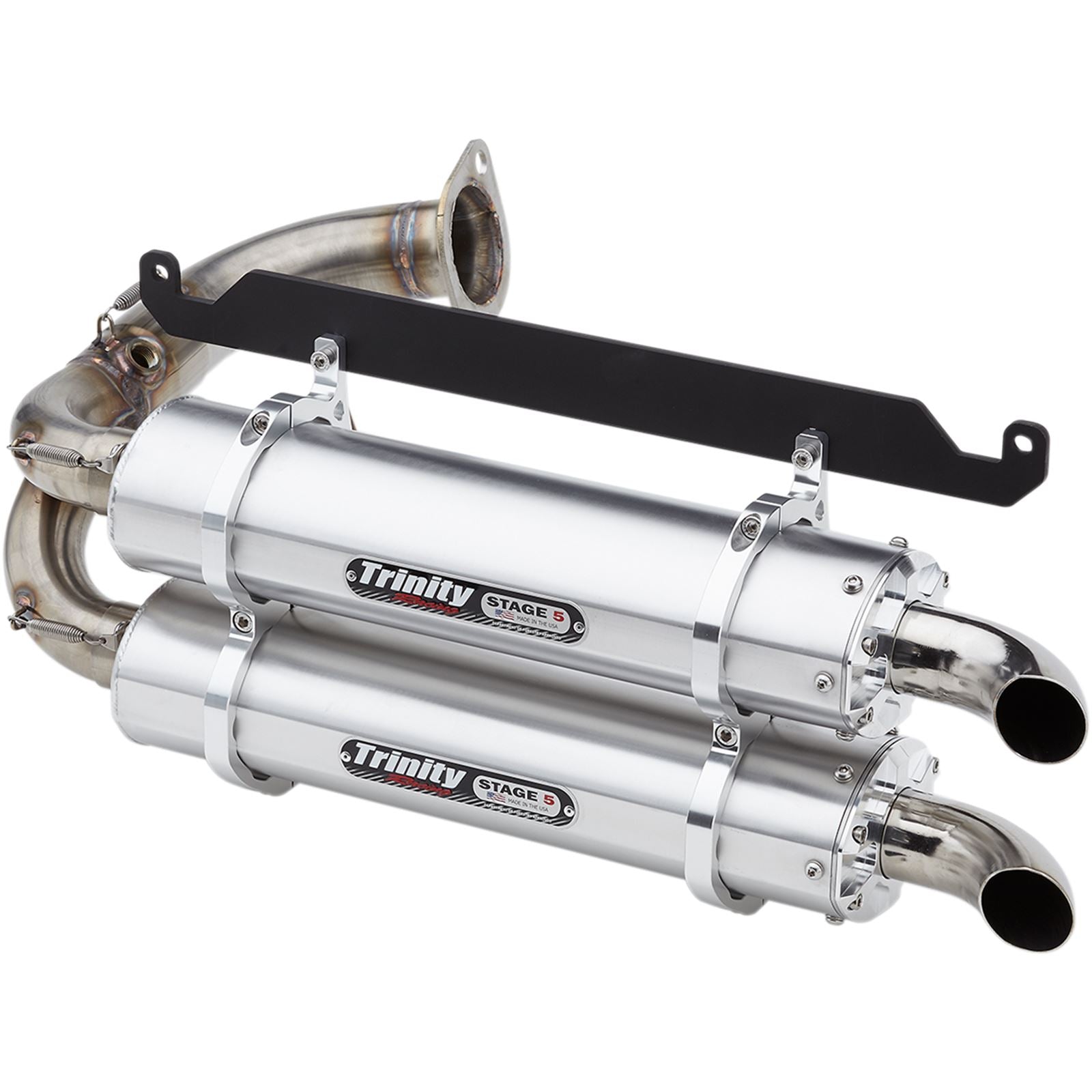 Trinity Racing Exhaust - Brushed Aluminum [MPN: TR-4169S]_485768