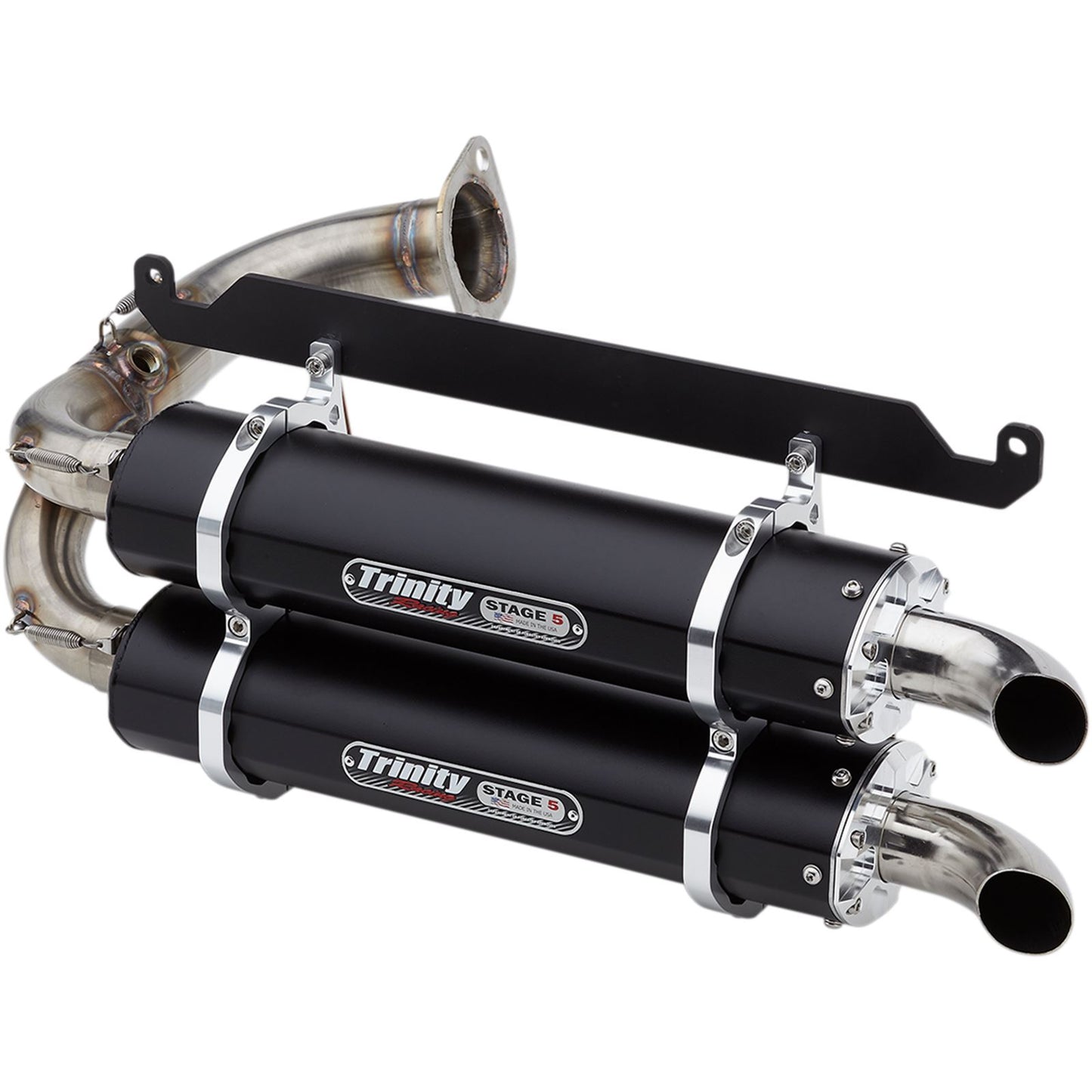 Trinity Racing Exhaust - Black [MPN: TR-4169S-BK]_485770