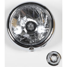 National Cycle Light Assembly Chrome Shell Halogen H3 Bulb 90-910505-000_276007