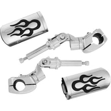 Show Chrome Highway Pegs - Flame - GL18 21-355P_985607