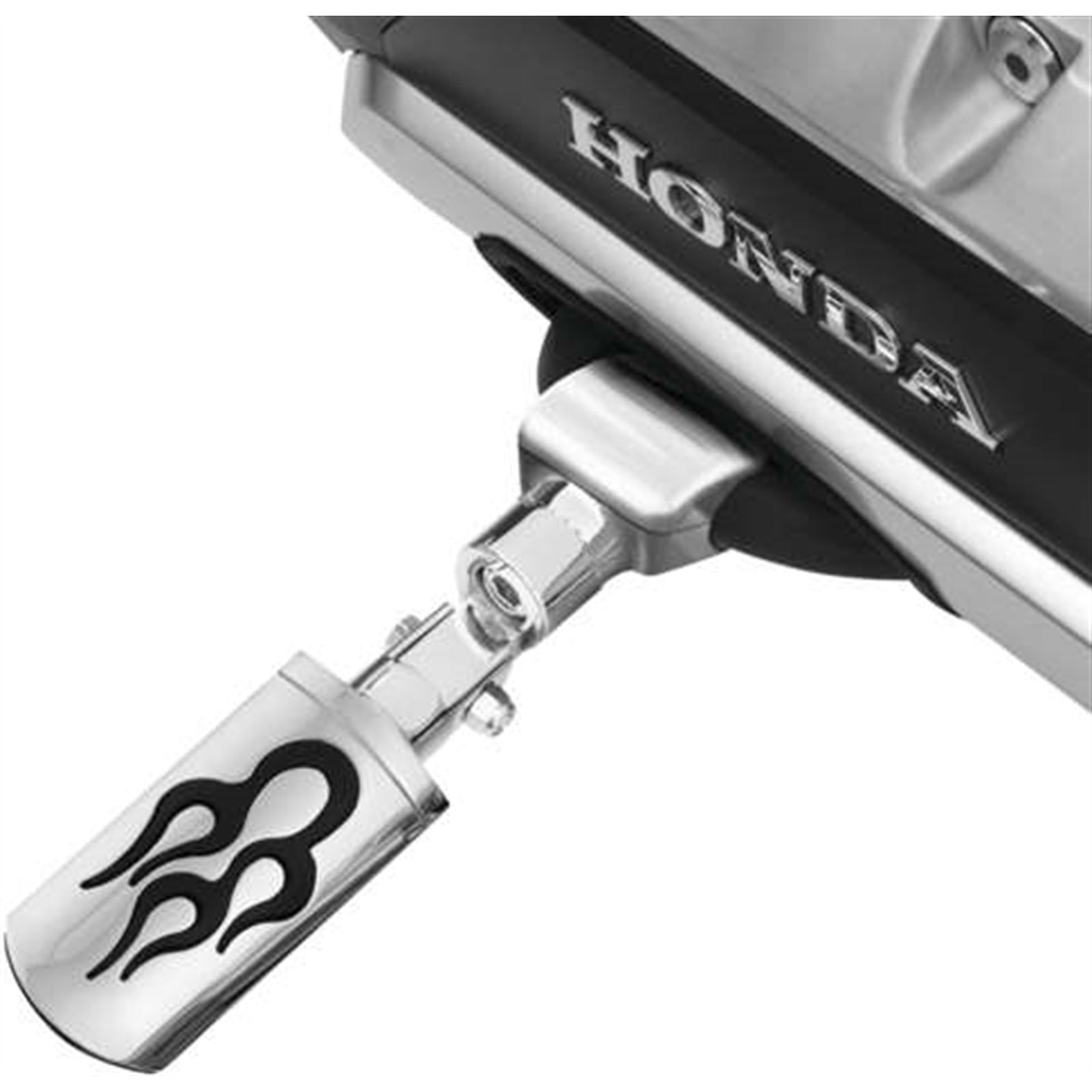 Show Chrome Highway Pegs - Flame - GL18 21-355P_985609