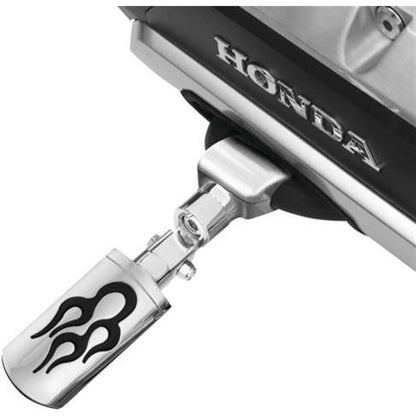 Show Chrome Highway Pegs - Flame - GL18 21-355P_985609