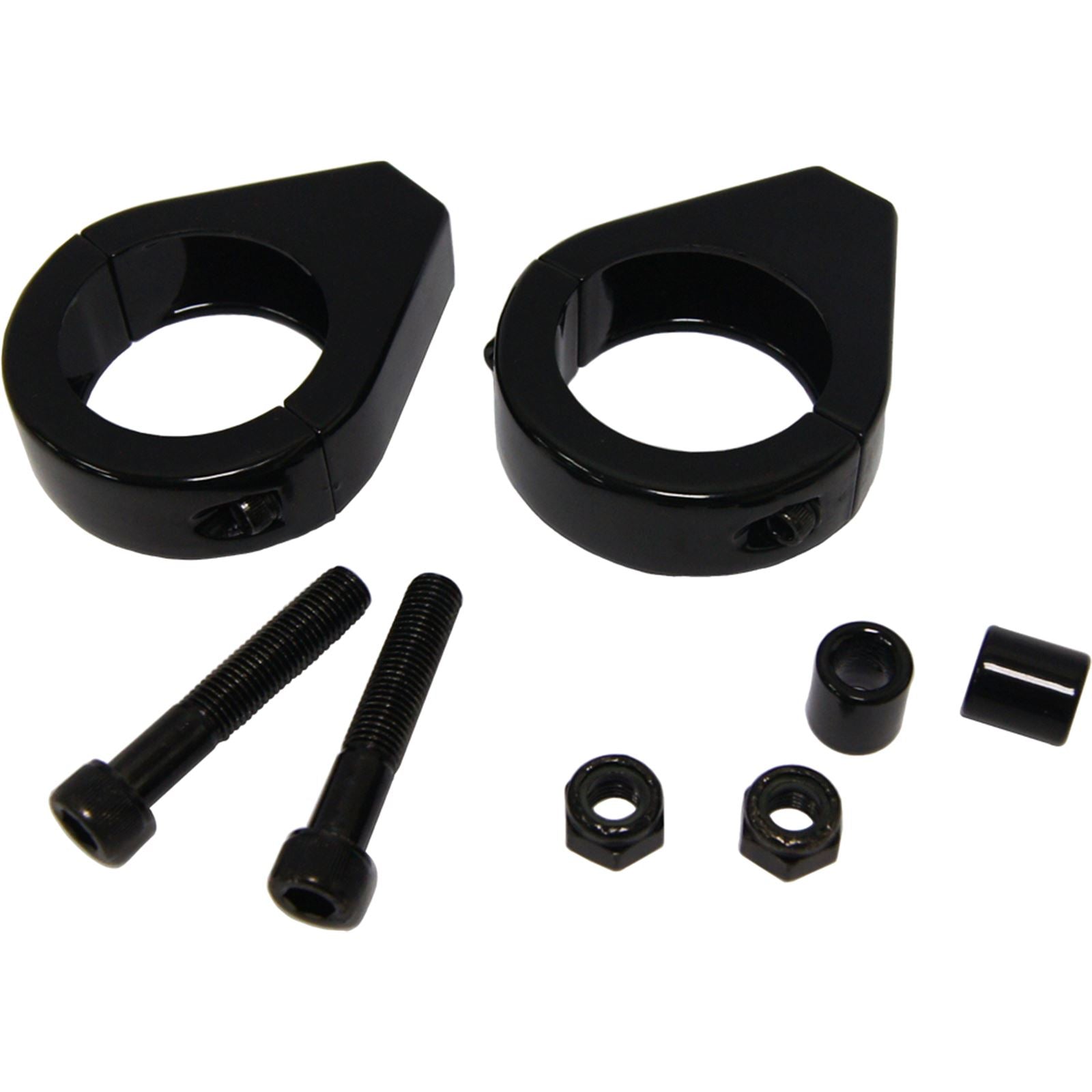 Harddrive HD Turn Signal Clamp Black 41mm 41-034BK_276226