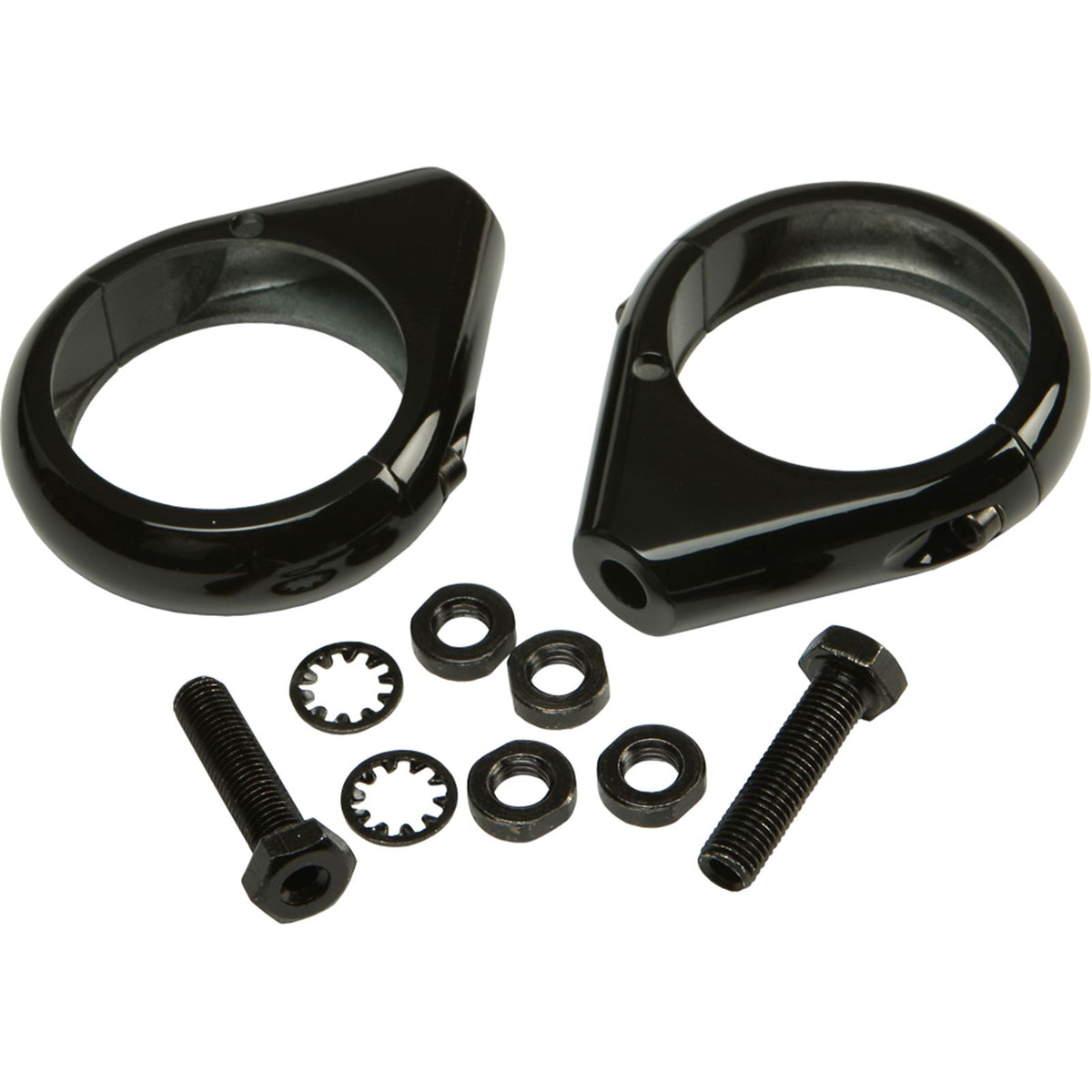 Harddrive HD Turn Signal Clamp Black 49mm [MPN: 41-040BK]_276227