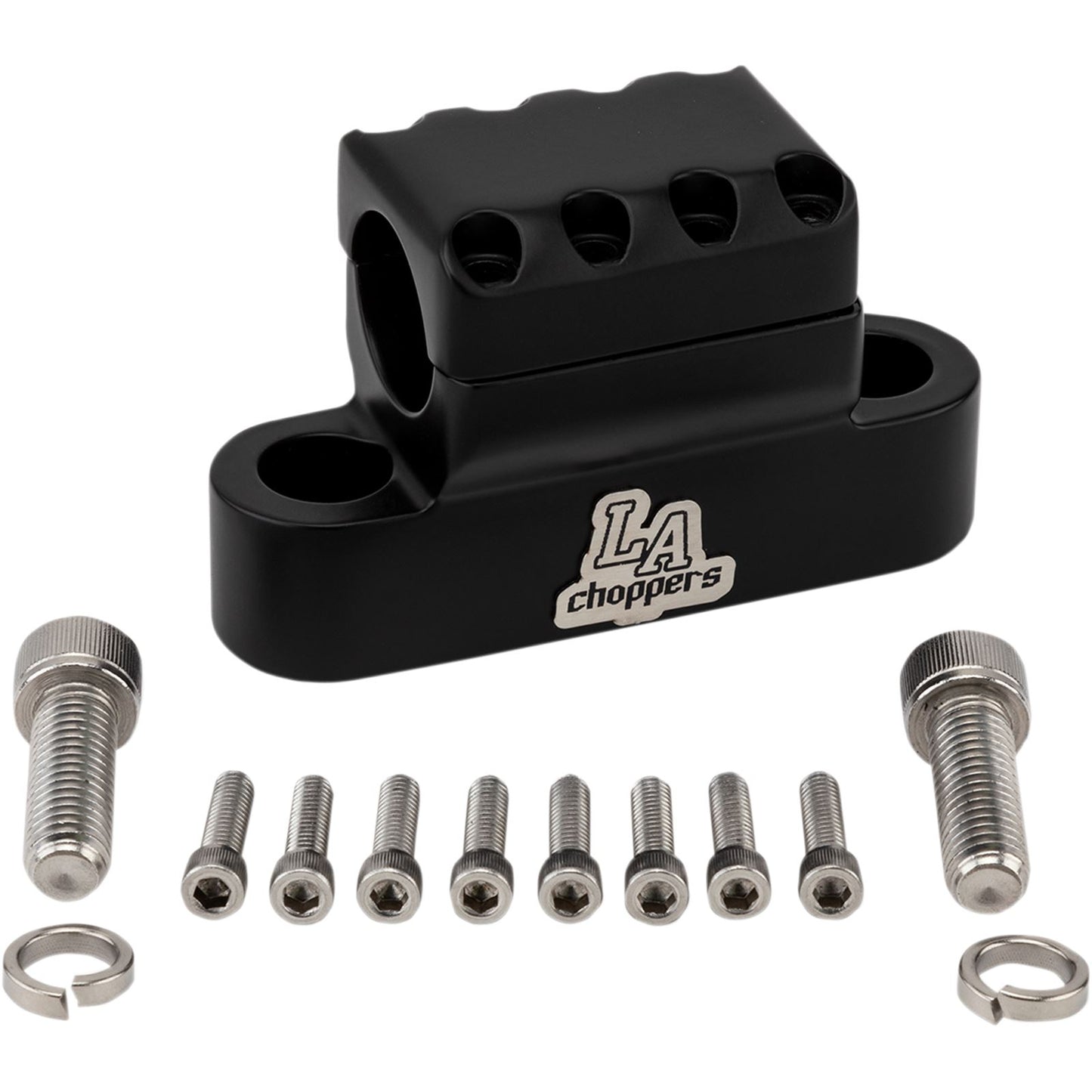 LA Choppers Flat Black Kage Fighter Clamp [MPN: LA-7335-XXCM]_414985
