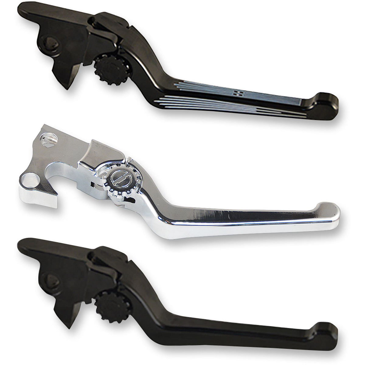 Powerstands Racing - PSR Chrome Anthem Lever Set for Harley Davidson [MPN: 12-00654-20]_455570