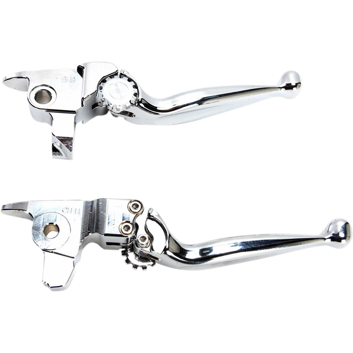 Powerstands Racing - PSR Chrome Journey Lever Set for Harley Davidson [MPN: 12-00611-20]_455608