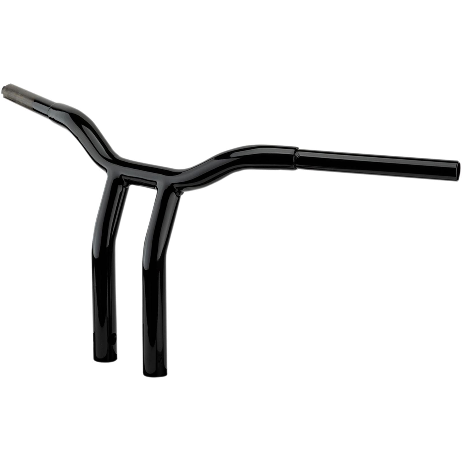 LA Choppers Black 8" One Piece Bent Kage Fighter Handlebar [MPN: LA-7338-08B]_414730