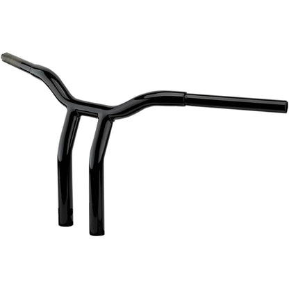 LA Choppers Black 8" One Piece Bent Kage Fighter Handlebar [MPN: LA-7338-08B]_414730