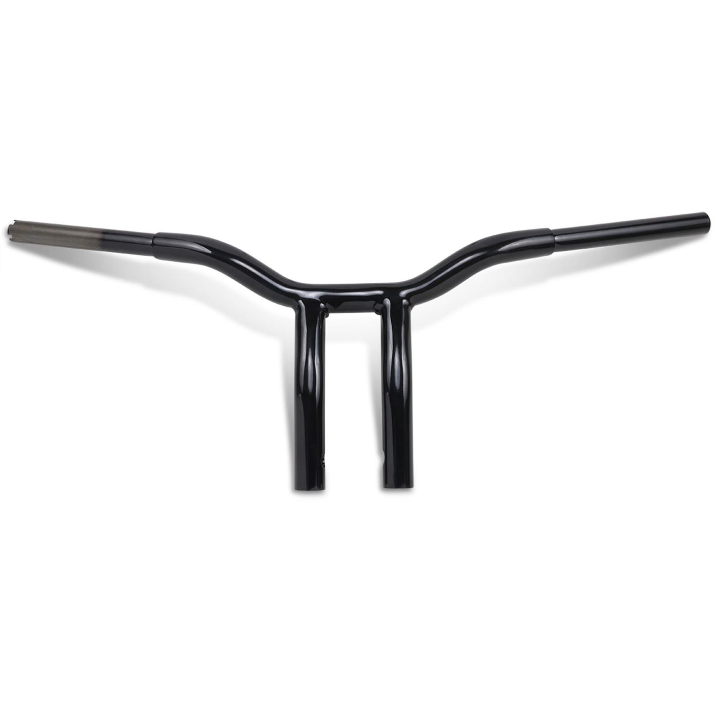 LA Choppers Black 10" One Piece Bent Kage Fighter Handlebar [MPN: LA-7338-10B]_414736