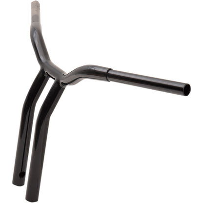 LA Choppers Black 14" One Piece Bent Kage Fighter Handlebar [MPN: LA-7338-14B]_414745