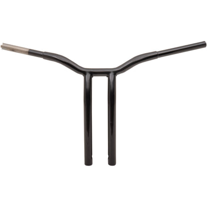 LA Choppers Black 16" One Piece Bent Kage Fighter Handlebar [MPN: LA-7338-16B]_414751