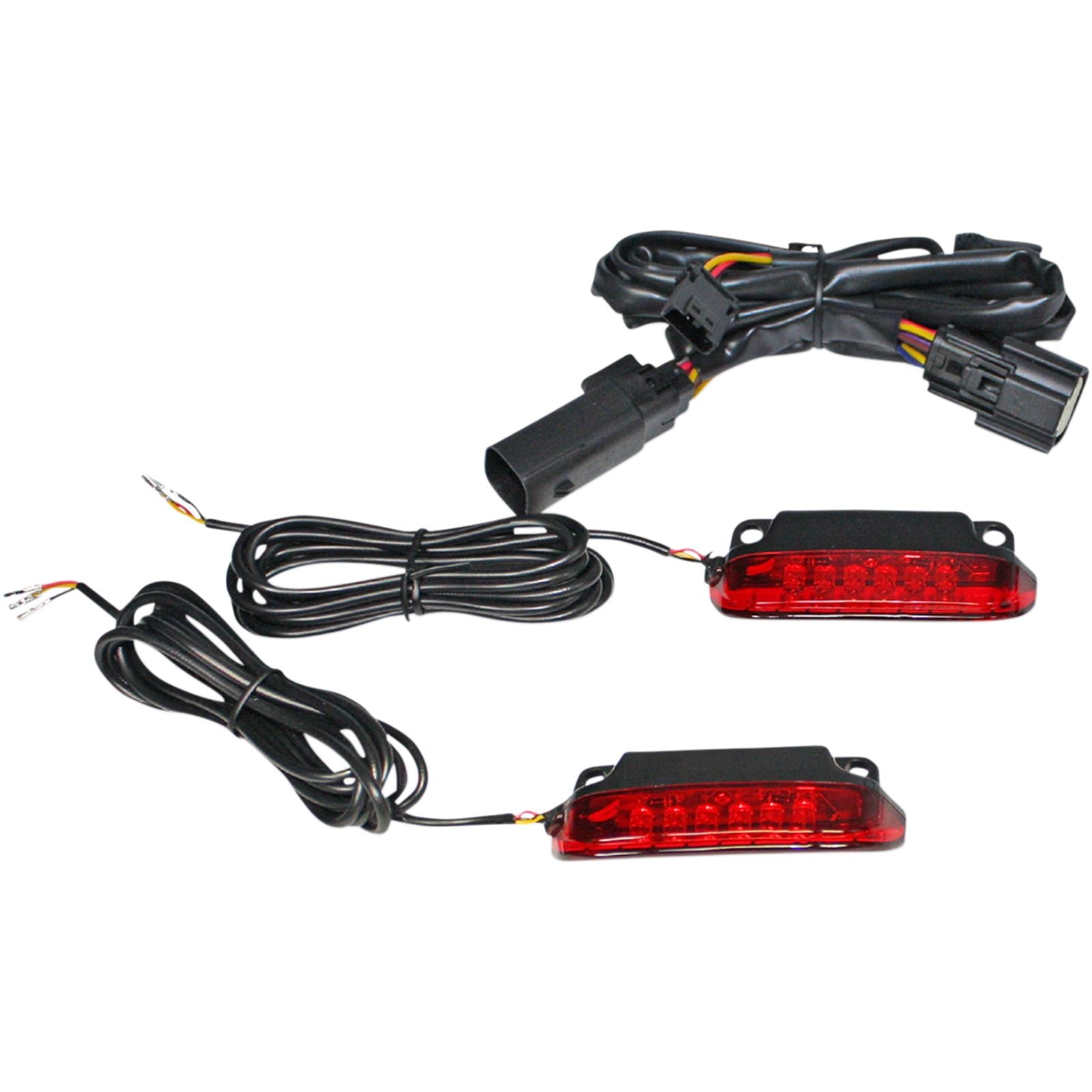 Custom Dynamics Luggage Rack Light Bar - Red CD-LR-11-R_368221