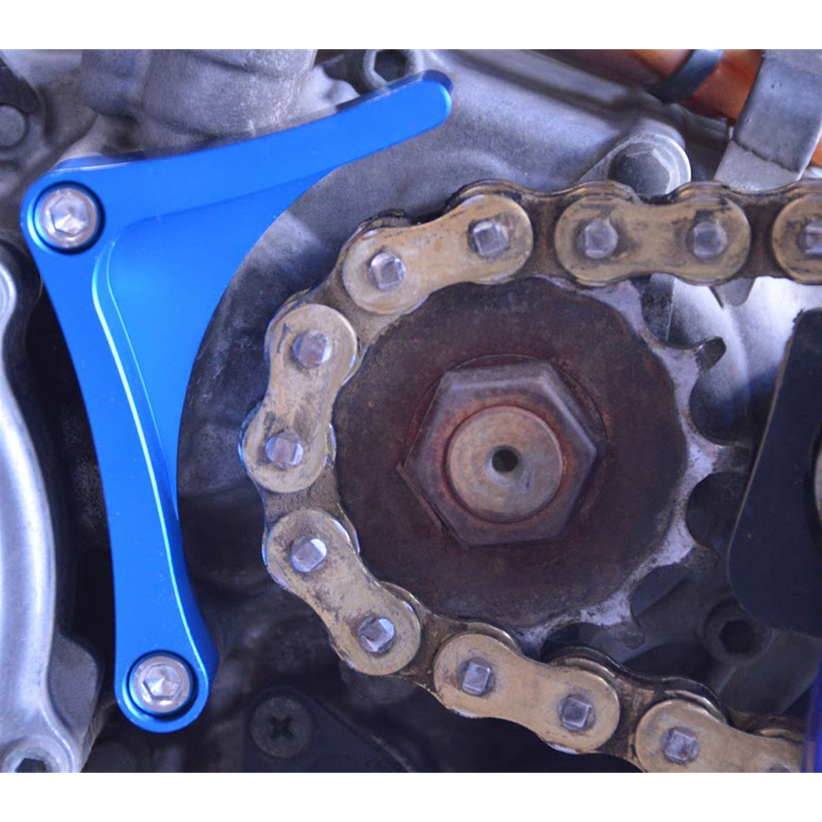 Powerstands Racing - PSR Case Saver/Sprocket Cover - Blue [MPN: 07-04150-25]_456557