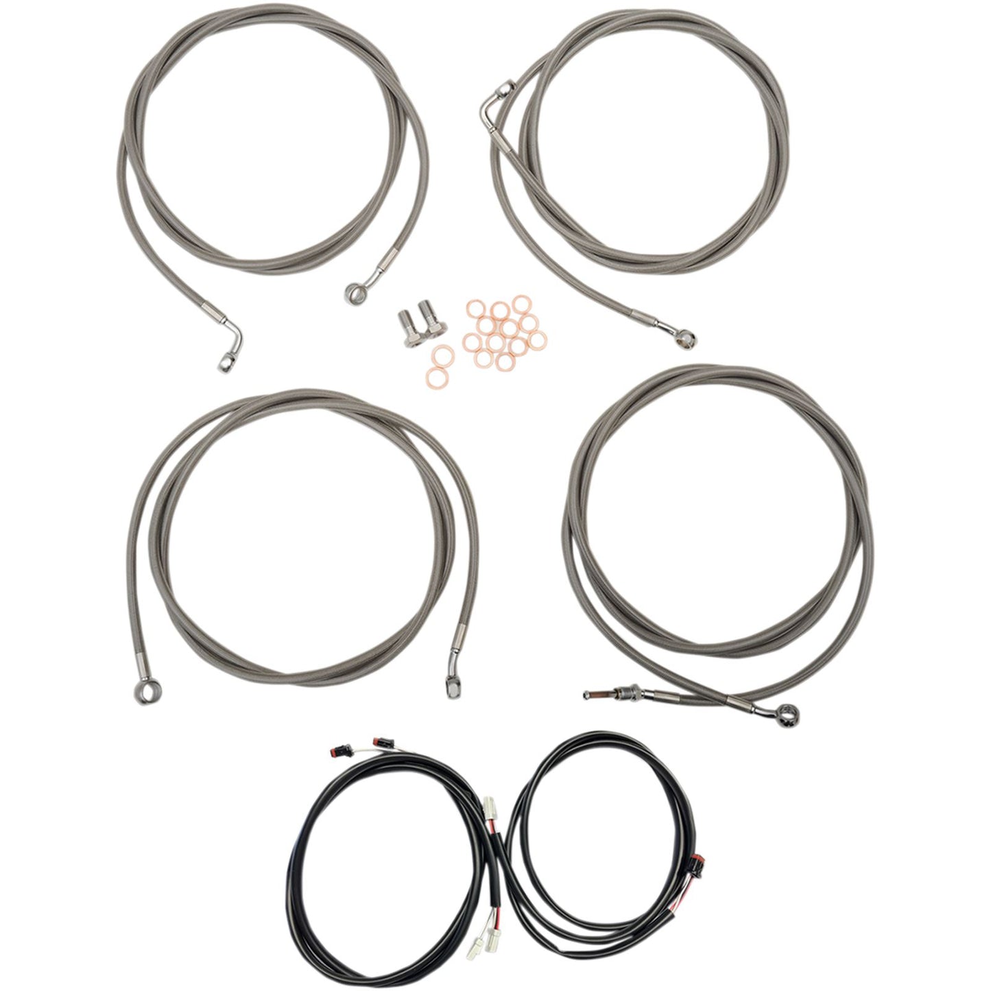 LA Choppers 16" Cable Kit for '17+ FL [MPN: LA-8054KT3-16]_416269