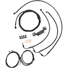 LA Choppers Midnight Cable Kit for 15" - 17" Ape Hanger Handlebars [MPN: LA-8055KT3-16M]_416280