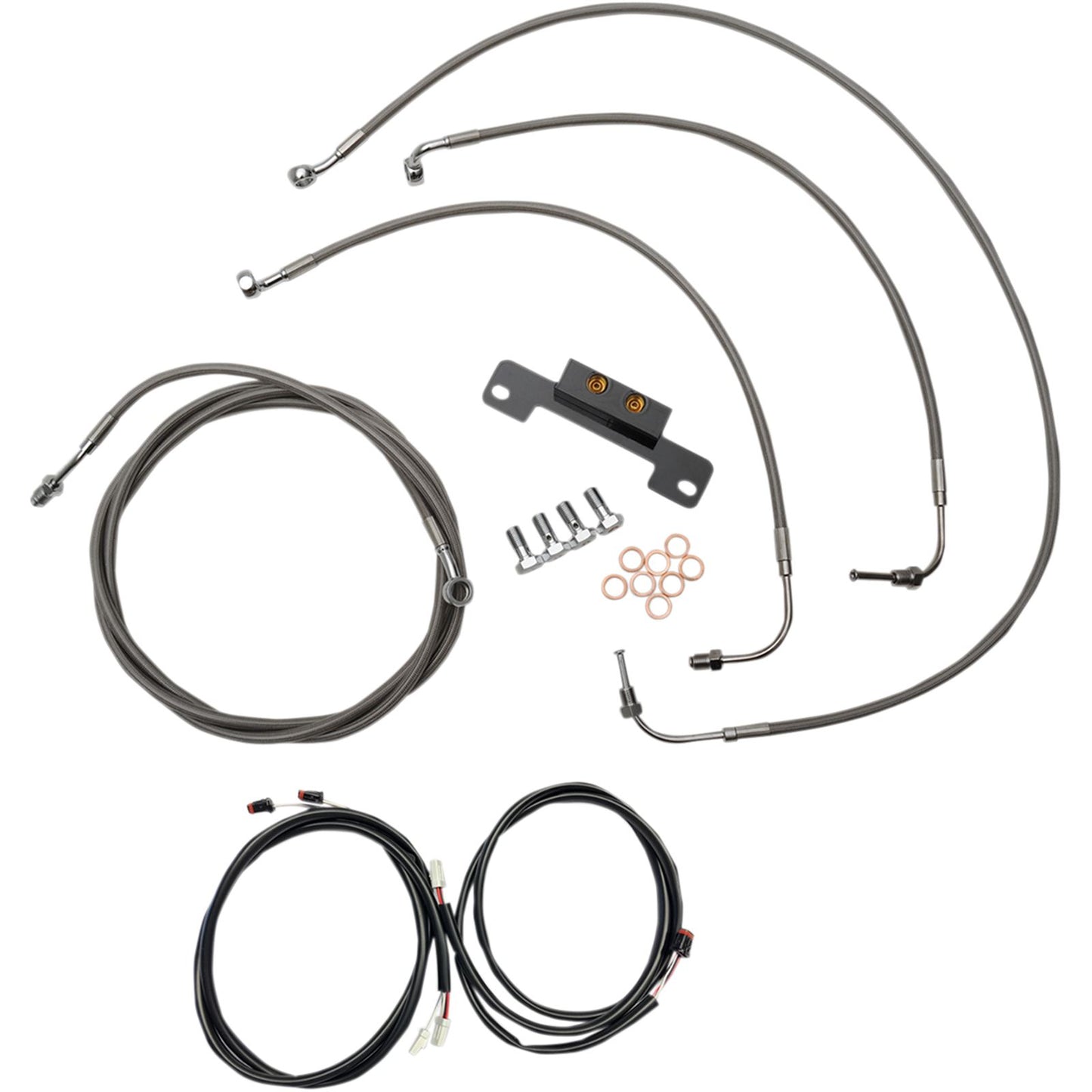 LA Choppers 18" - 20" Cable Kit for '17+ FL [MPN: LA-8055KT3-19]_416281