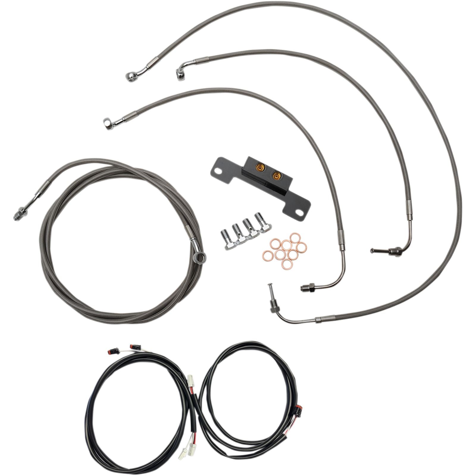 LA Choppers 18" - 20" Cable Kit for '17+ FL [MPN: LA-8055KT3-19]_416281