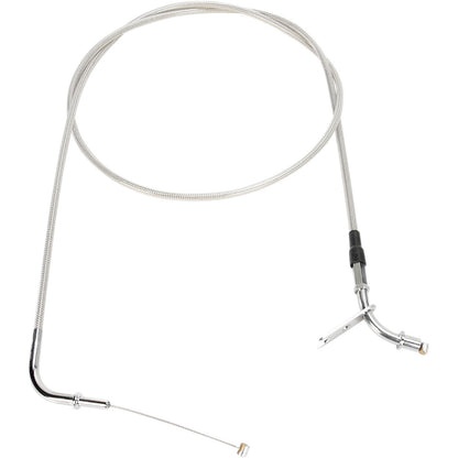 Motion Pro Stainless Steel Pull Throttle Cable For Kawasaki 63-0353_444402