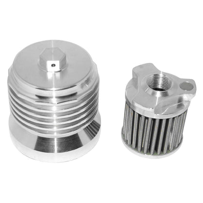 PCRacing Flo Reusable Steel Oil Filter for Harley Davidson [MPN: PCS4C]_276383
