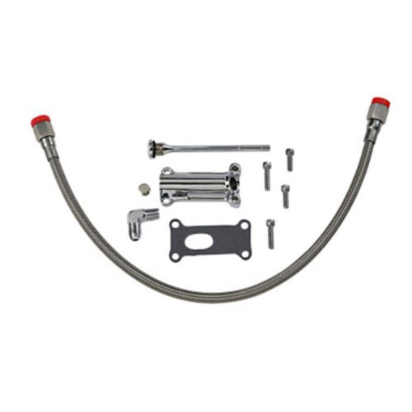 Drag Specialties Engine Oil Spout Kit - Chrome 0710-0255_713230