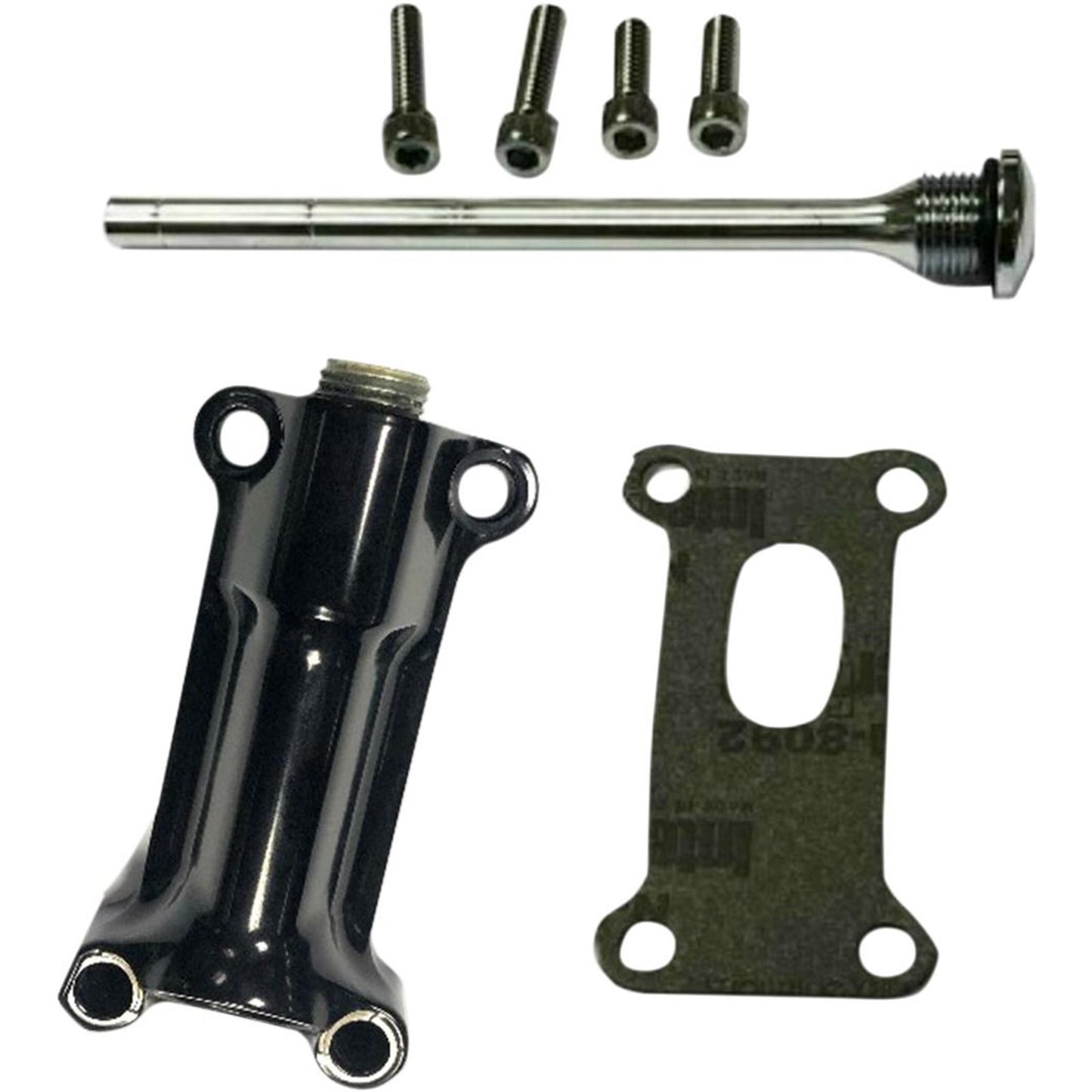 Drag Specialties Engine Oil Spout Kit - Black 0710-0256_276441