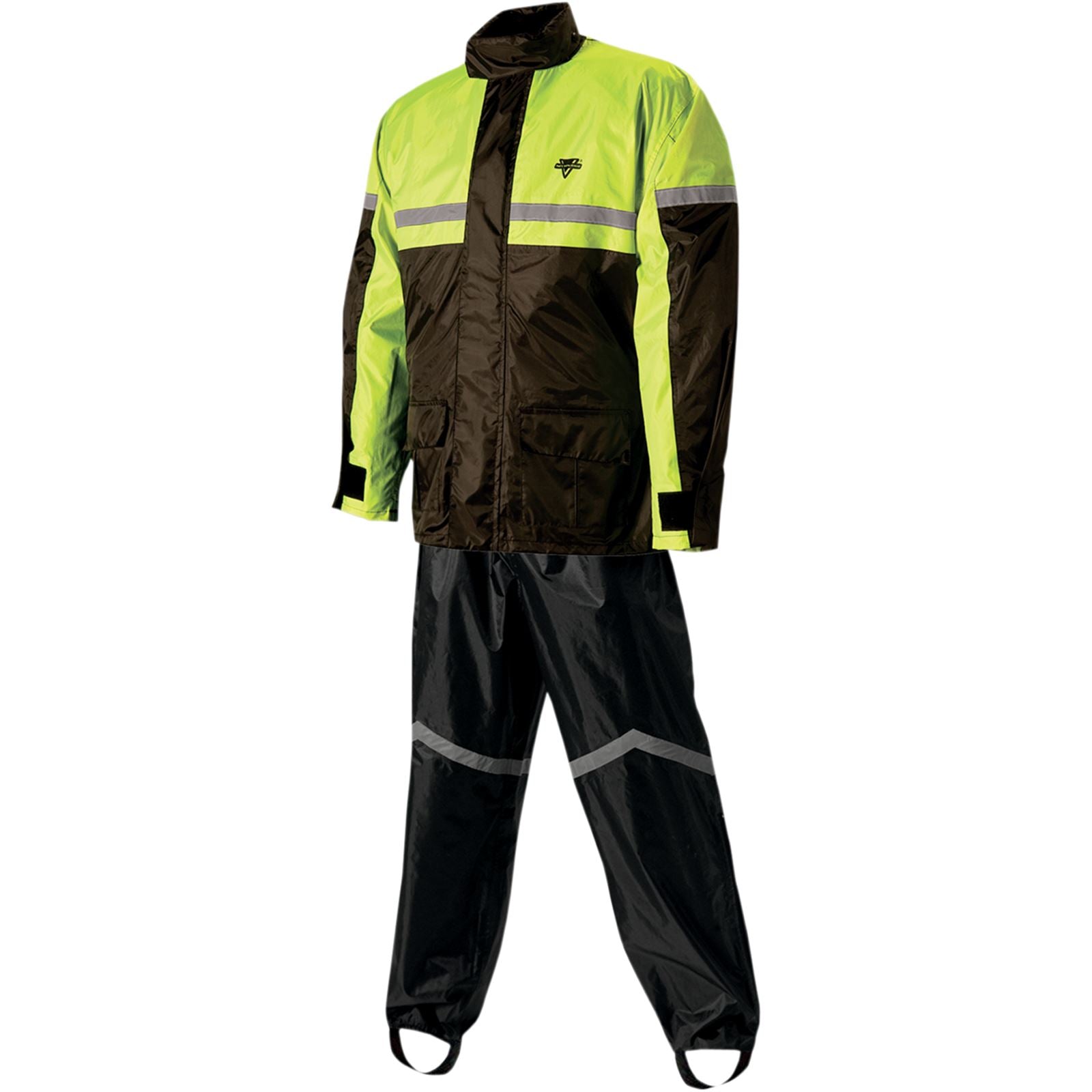 Nelson-Rigg SR-6000 Stormrider Rain Suit - Black/Hi-Vis - XL SR-6000-HVY-04-XL_1526343