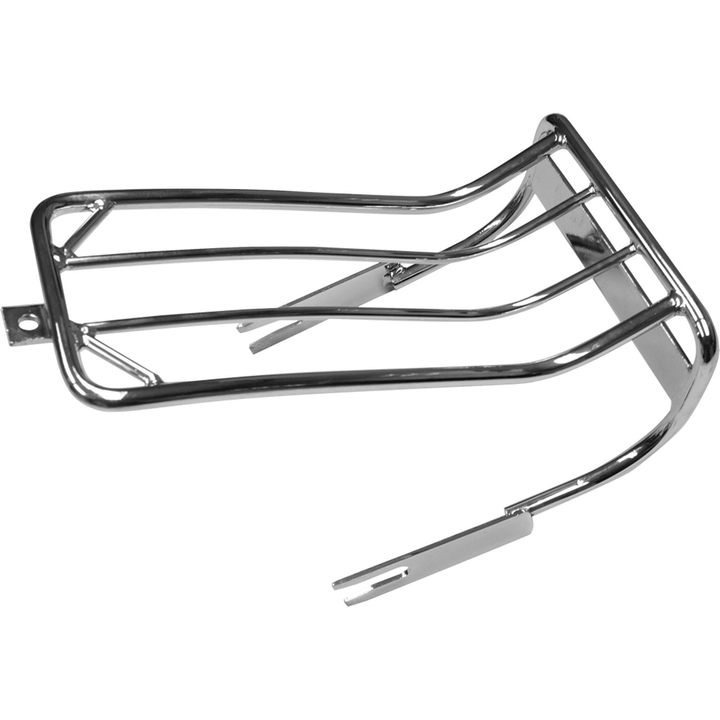 Harddrive Luggage Rack Chrome  FXWG/ FXST with Bobtail Fender 77-0037_276749