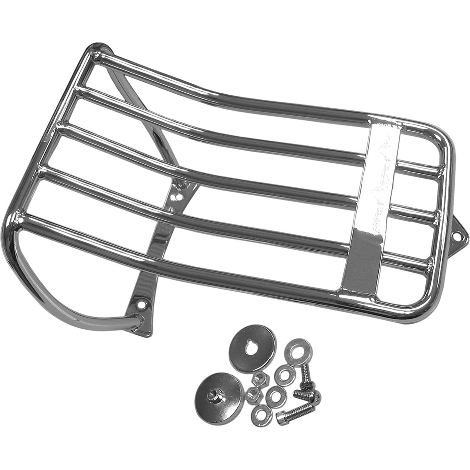 Harddrive Luggage Rack Chrome  06-17 FXST with  with Bobtail Fender C77-0071_276754