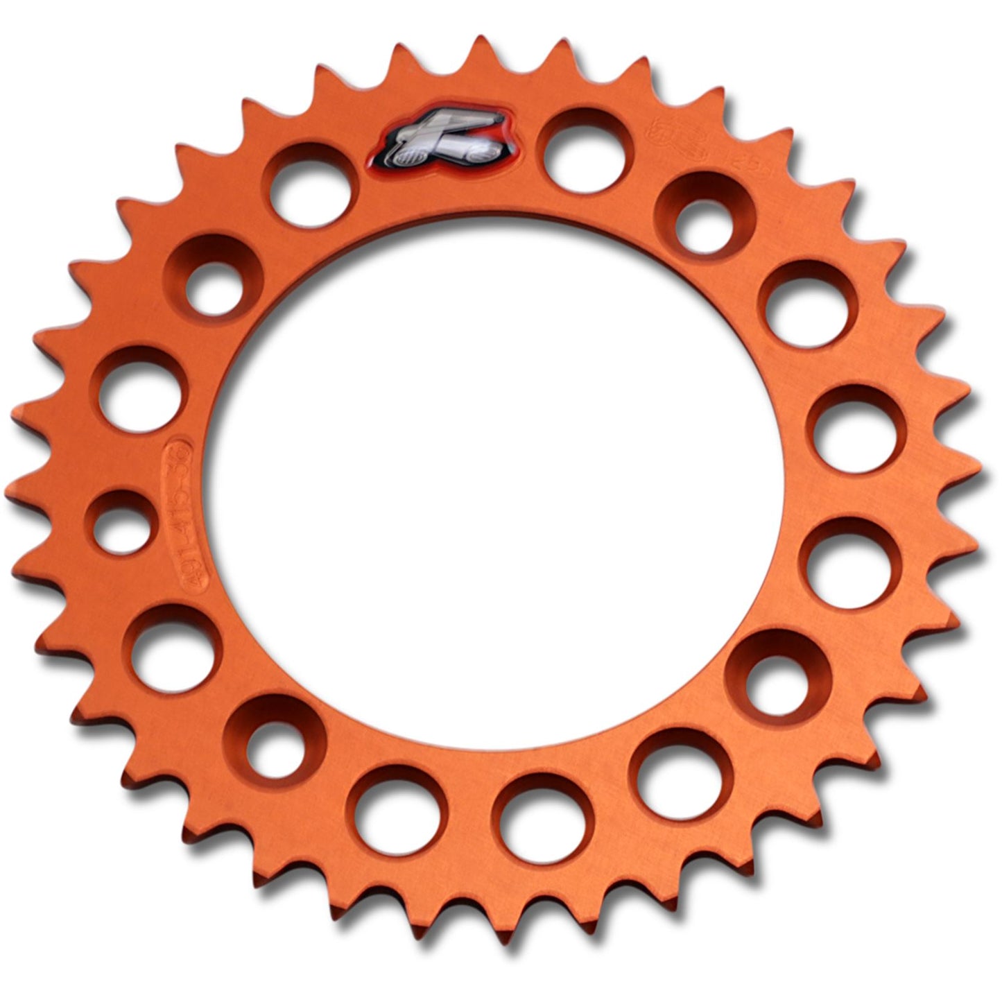 Renthal Rear Sprocket - 36-Tooth - Orange 491-415-36P-OR_1041672
