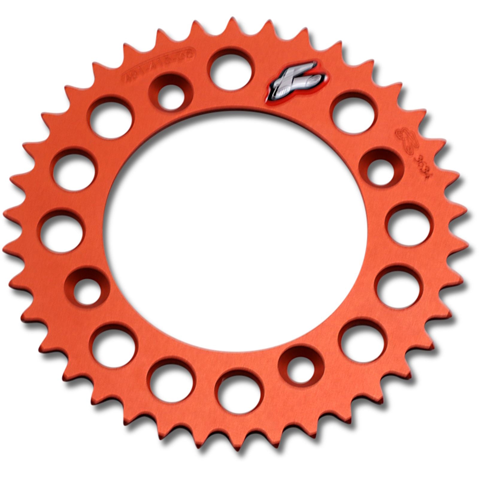 Renthal Rear Sprocket - 38-Tooth - Orange 491-415-38P-OR_1041720