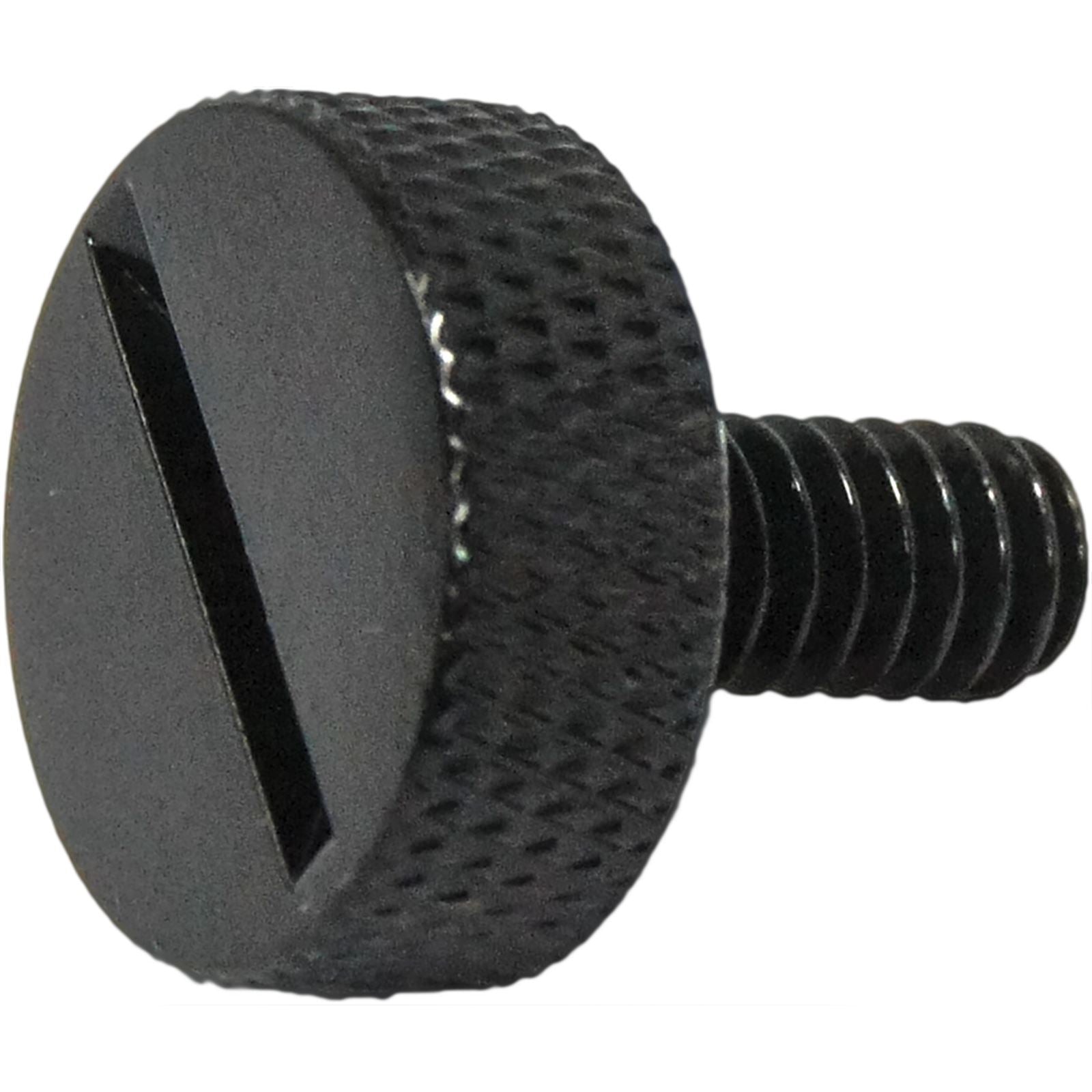 Harddrive Quarter Turn Thumb Screw 1/4- 1/4 IN-20 Black 05-097BK_276900