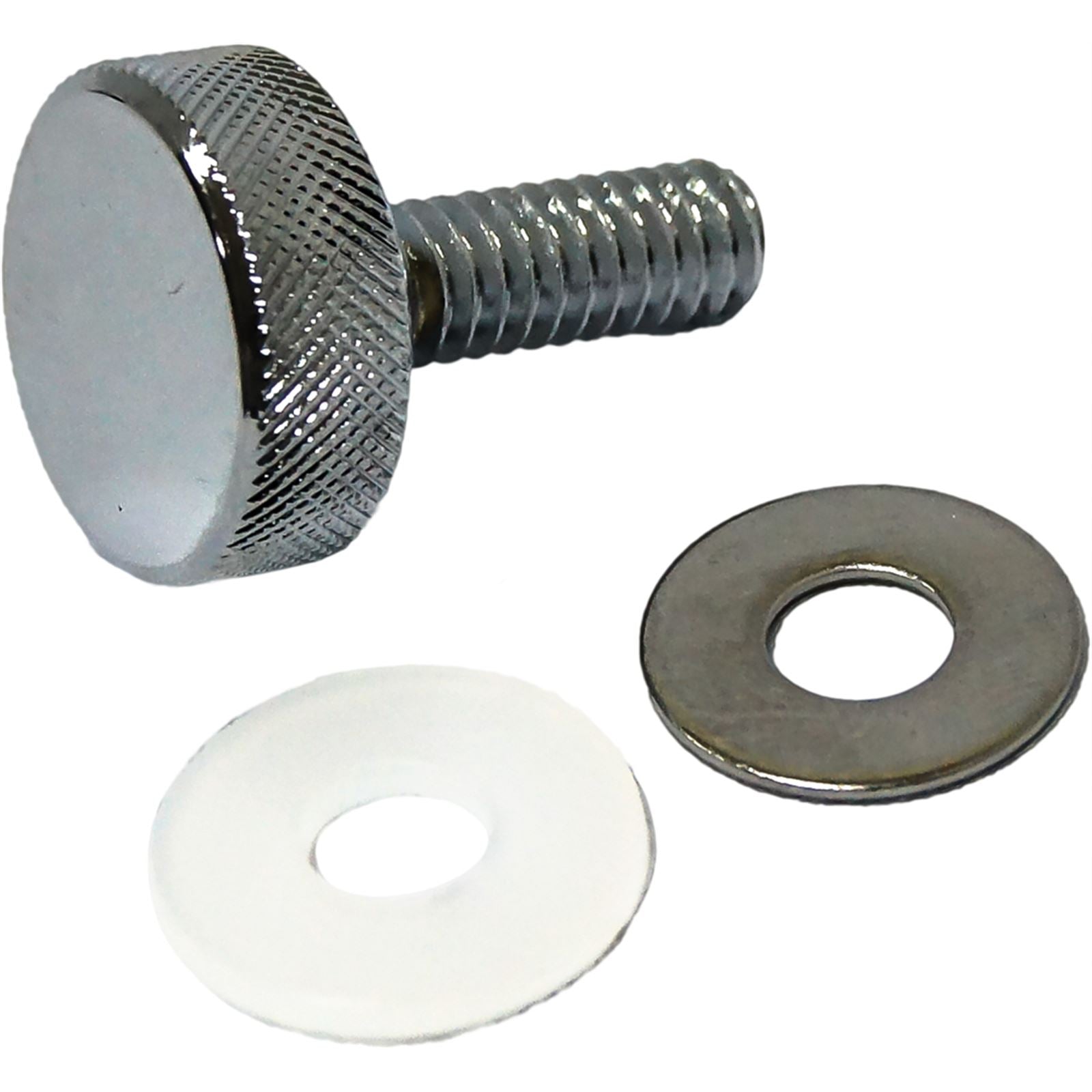 Harddrive Knurled Seat Knob 1/4-20 Brake1/4-20 Chrome  05-330_276901