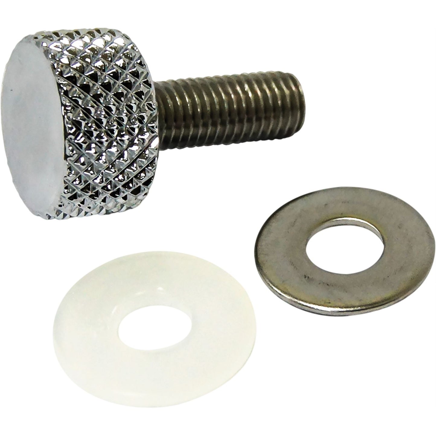 Harddrive Knurled Seat Knob 1/4-28 Brake1/4-28 Chrome  05-318_276903