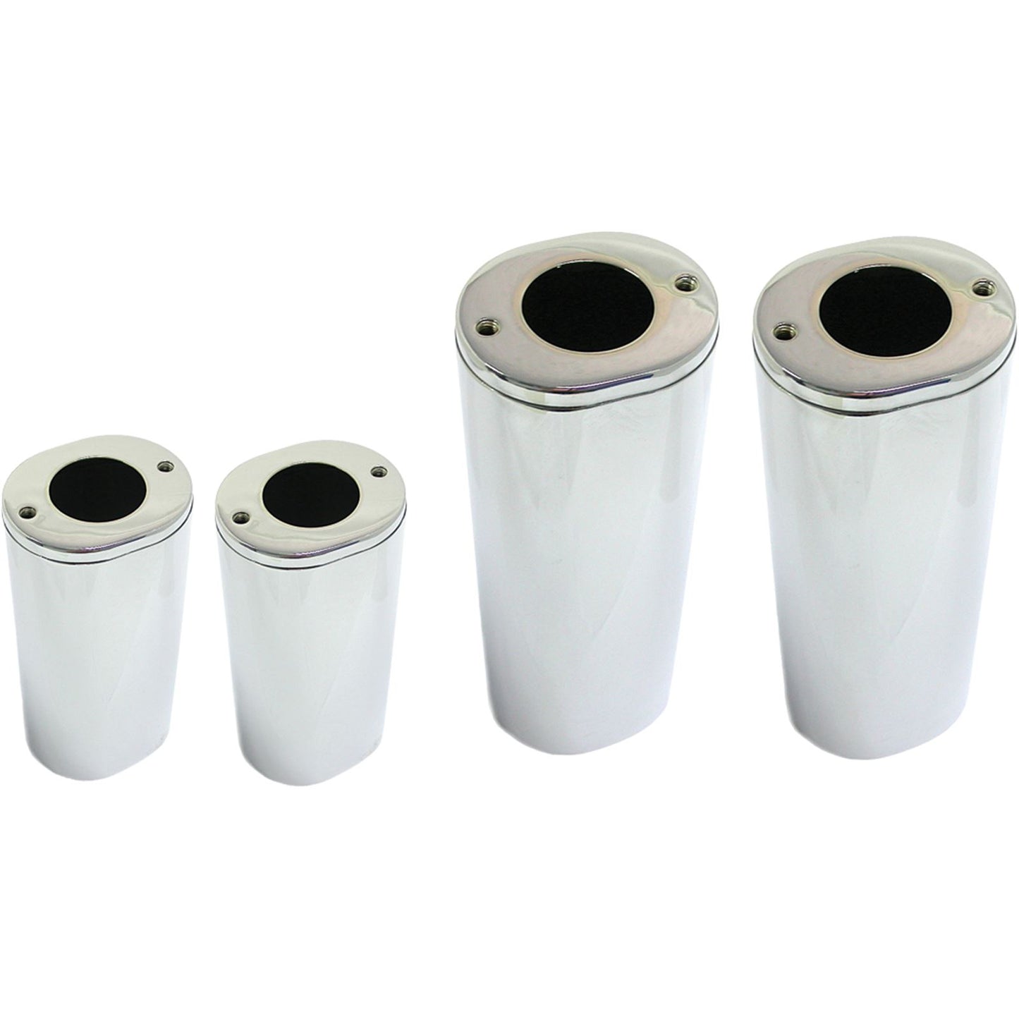 Harddrive Upper Fork Tube Covers Chrome  [MPN: 301189]_276976