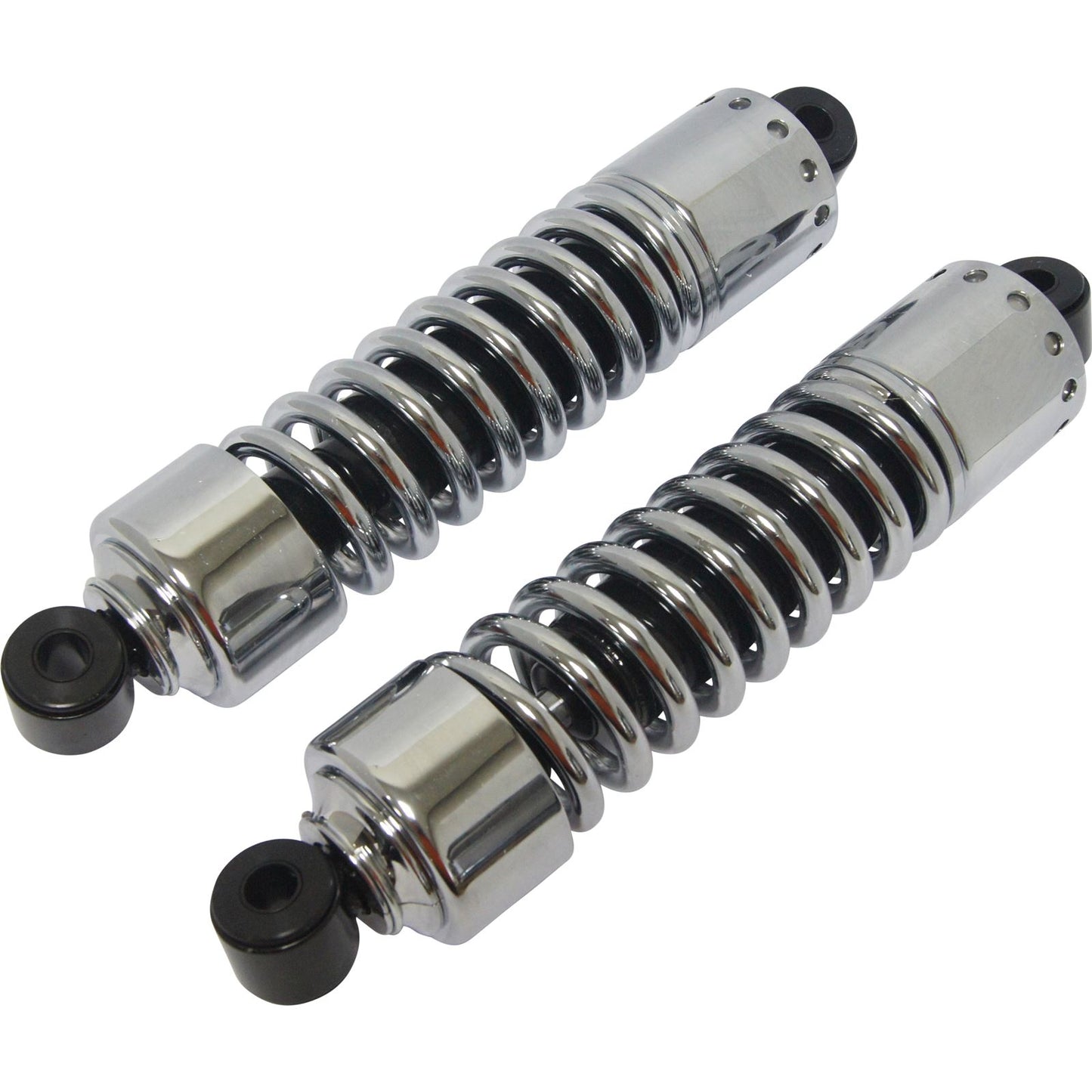 Harddrive Chrome Shock 12" with Short Cover Chrome  12" 30-482_277095