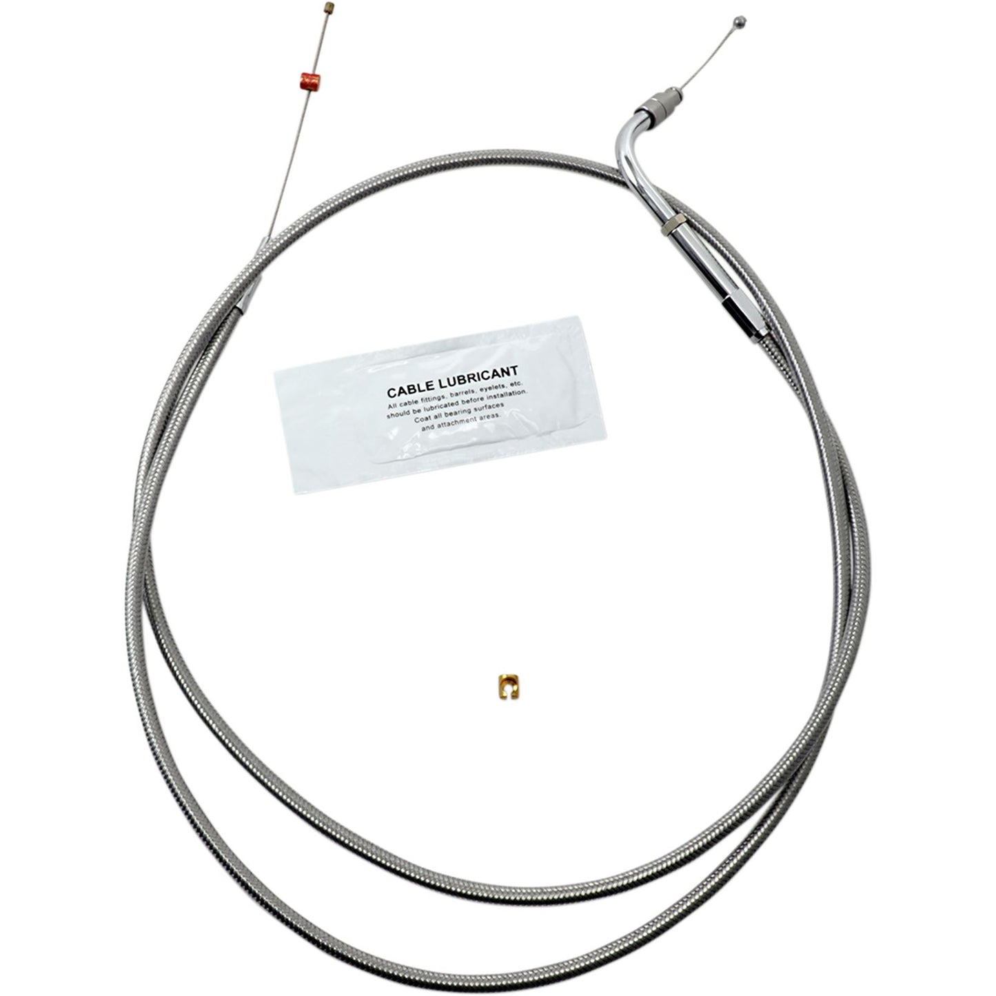 Barnett Performance Extended 10" Stainless Steel Throttle Cable [MPN: 102-30-30016-10]_348010