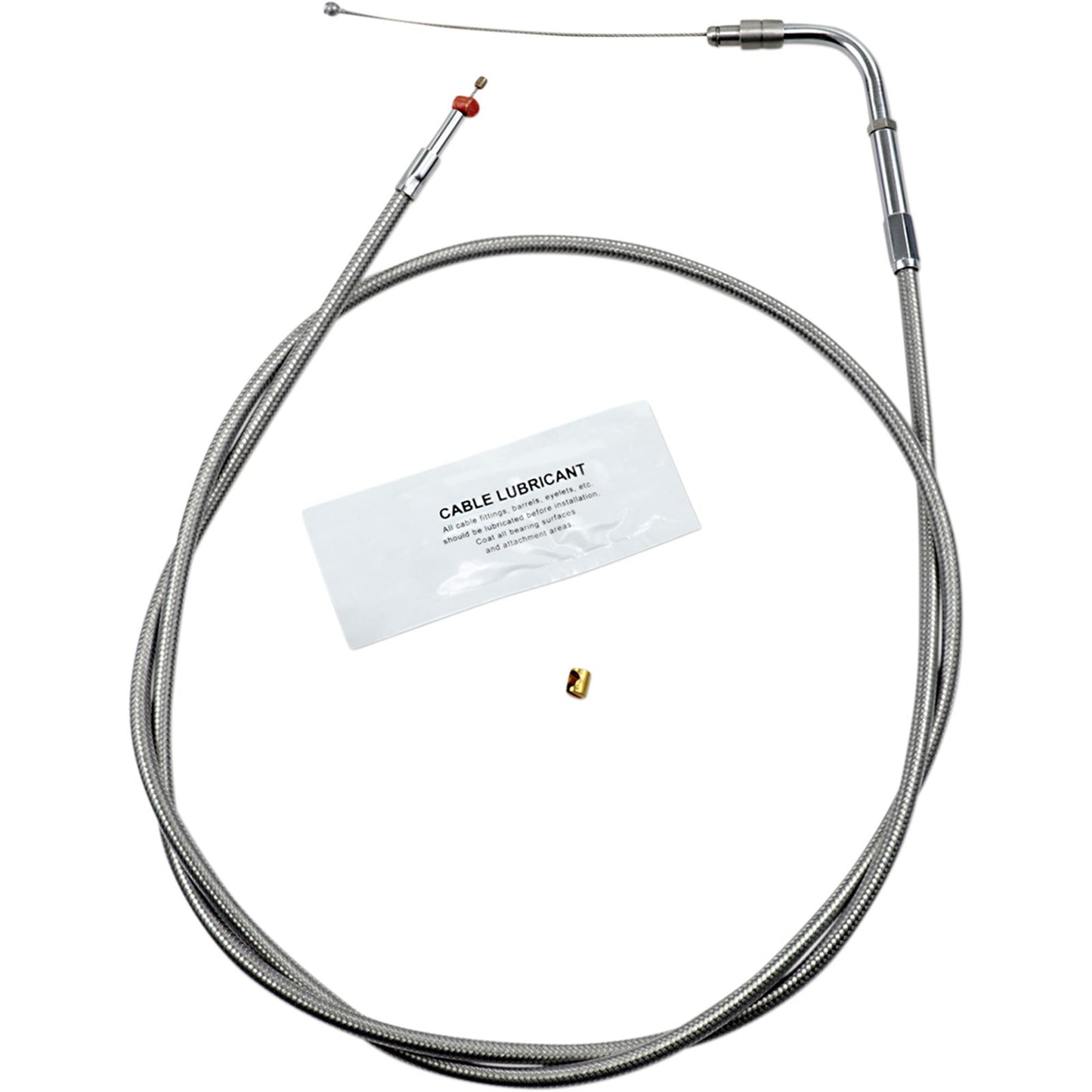 Barnett Performance Extended 12" Stainless Steel Throttle Cable [MPN: 102-30-30016-12]_348015