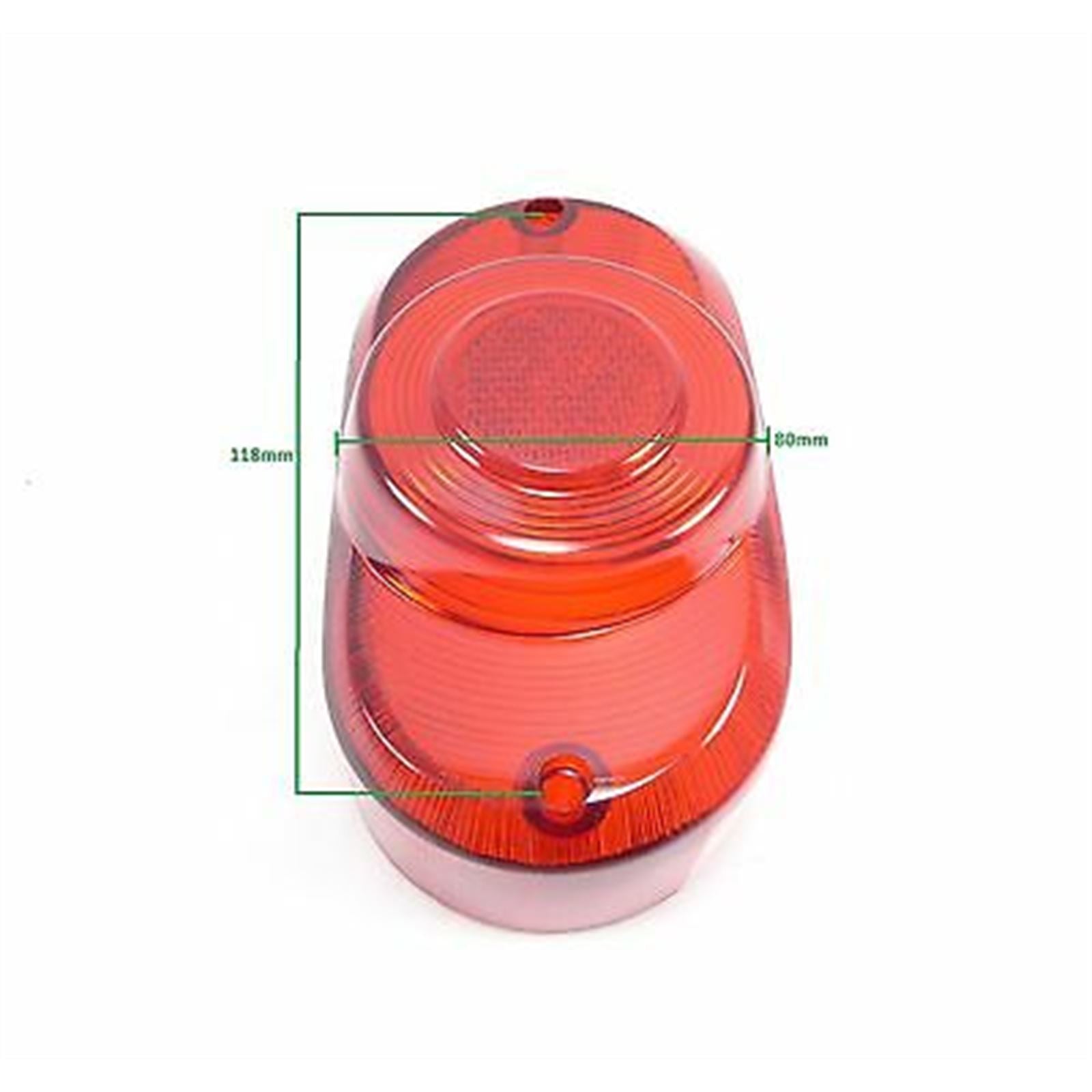 2FastMoto Taillight Lens for Honda CB250, CB350, CL77, CL90, CL125 CS90 CT90 [MPN: 33701-041-671]_625840