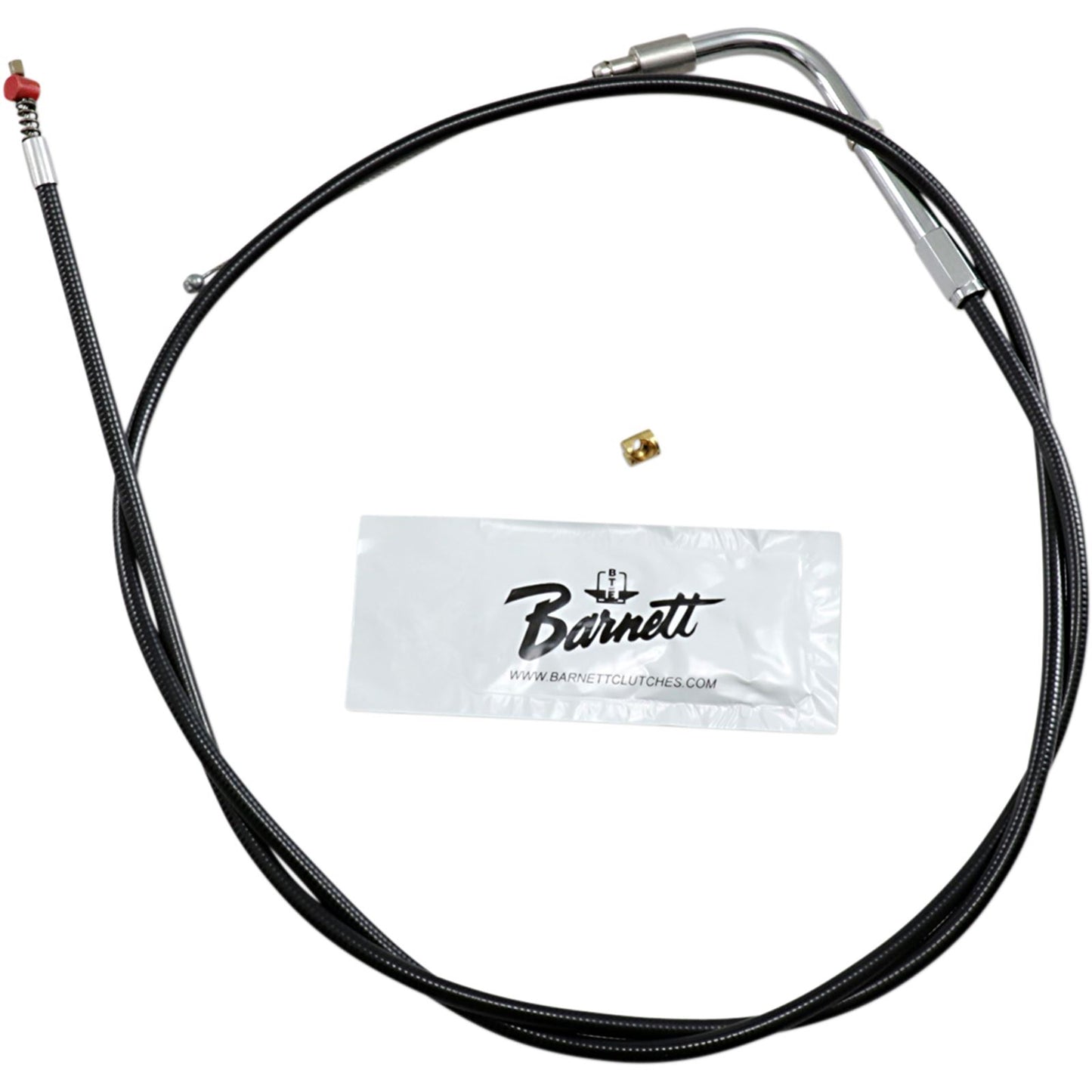 Barnett Performance Extended 3" Black Idle Cable for '02 - '07 FLHR [MPN: 101-30-40016-03]_348793