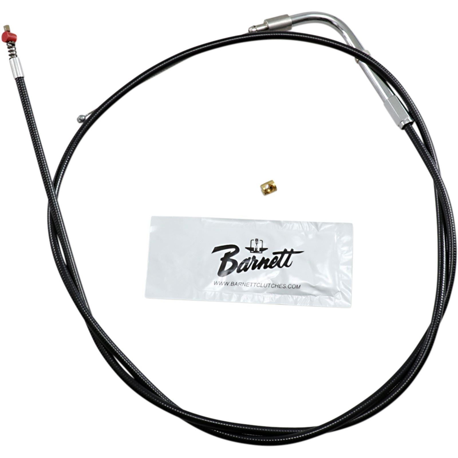 Barnett Performance Extended 3" Black Idle Cable for '02 - '07 FLHR [MPN: 101-30-40016-03]_348793
