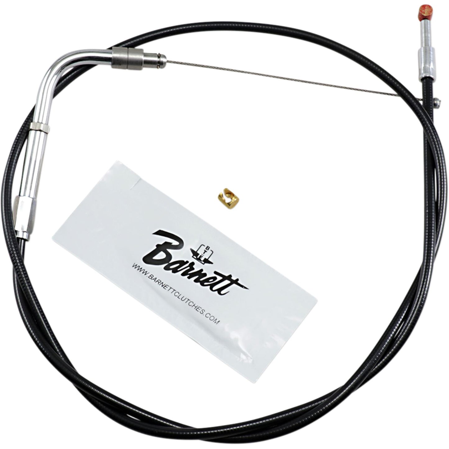Barnett Performance Extended 3" Black Throttle Cable for '01 - '10 FXST/I [MPN: 101-30-30012-03]_348809