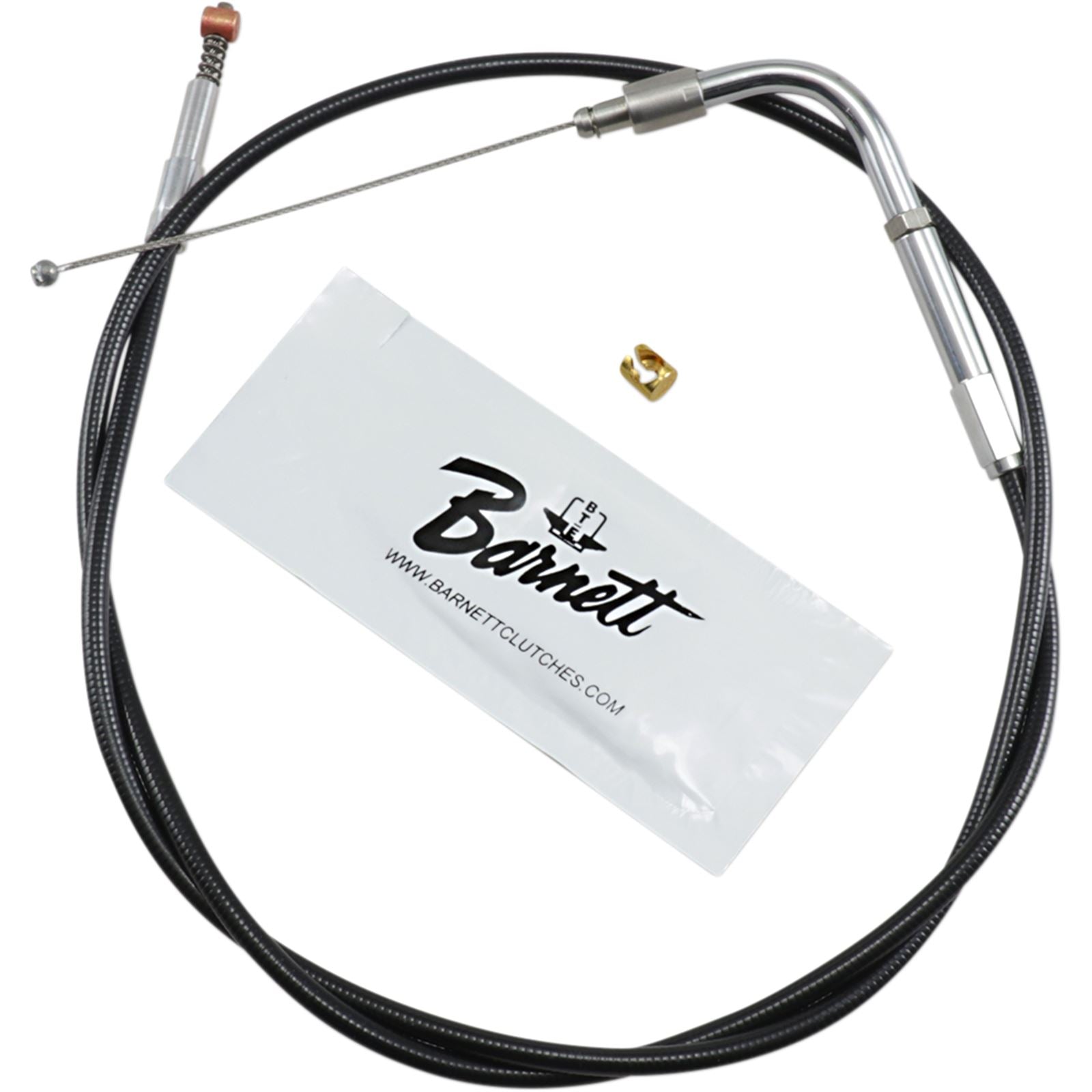 Barnett Performance Extended 3" Black Idle Cable for '01 - '10 FXST/I [MPN: 101-30-40012-03]_348812