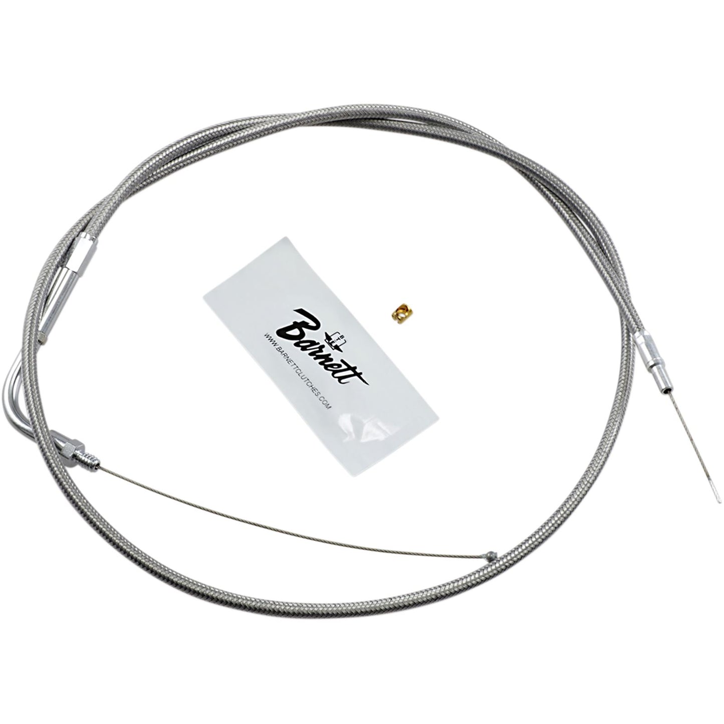 Barnett Performance Extended 6" Stainless Steel Throttle Cable for '73 - 'E76 FX/XLCH [MPN: 102-30-30903-06]_348916