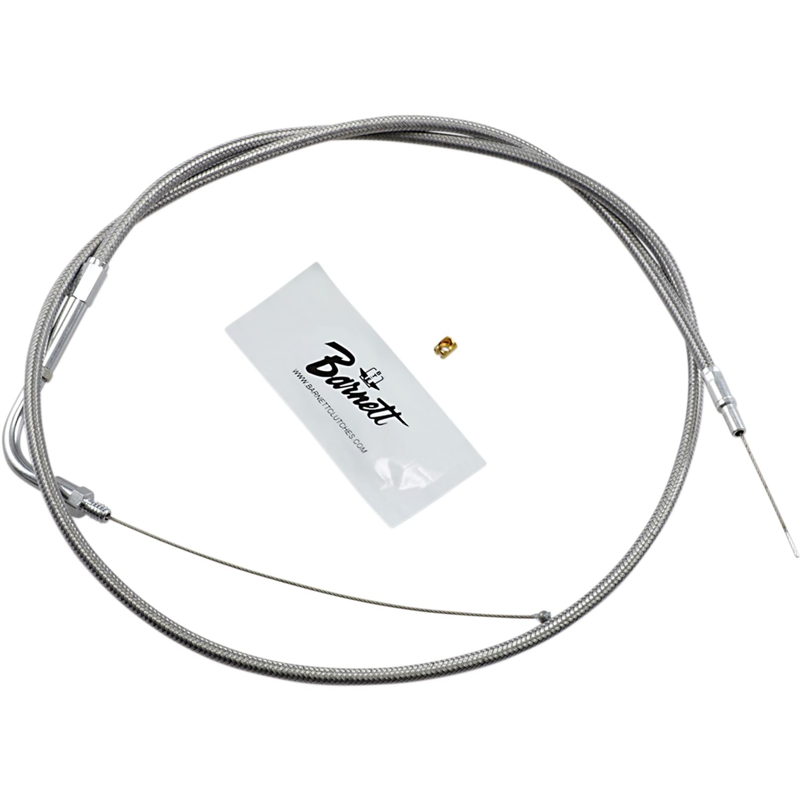 Barnett Performance Extended 6" Stainless Steel Throttle Cable for '73 - 'E76 FX/XLCH [MPN: 102-30-30903-06]_348916