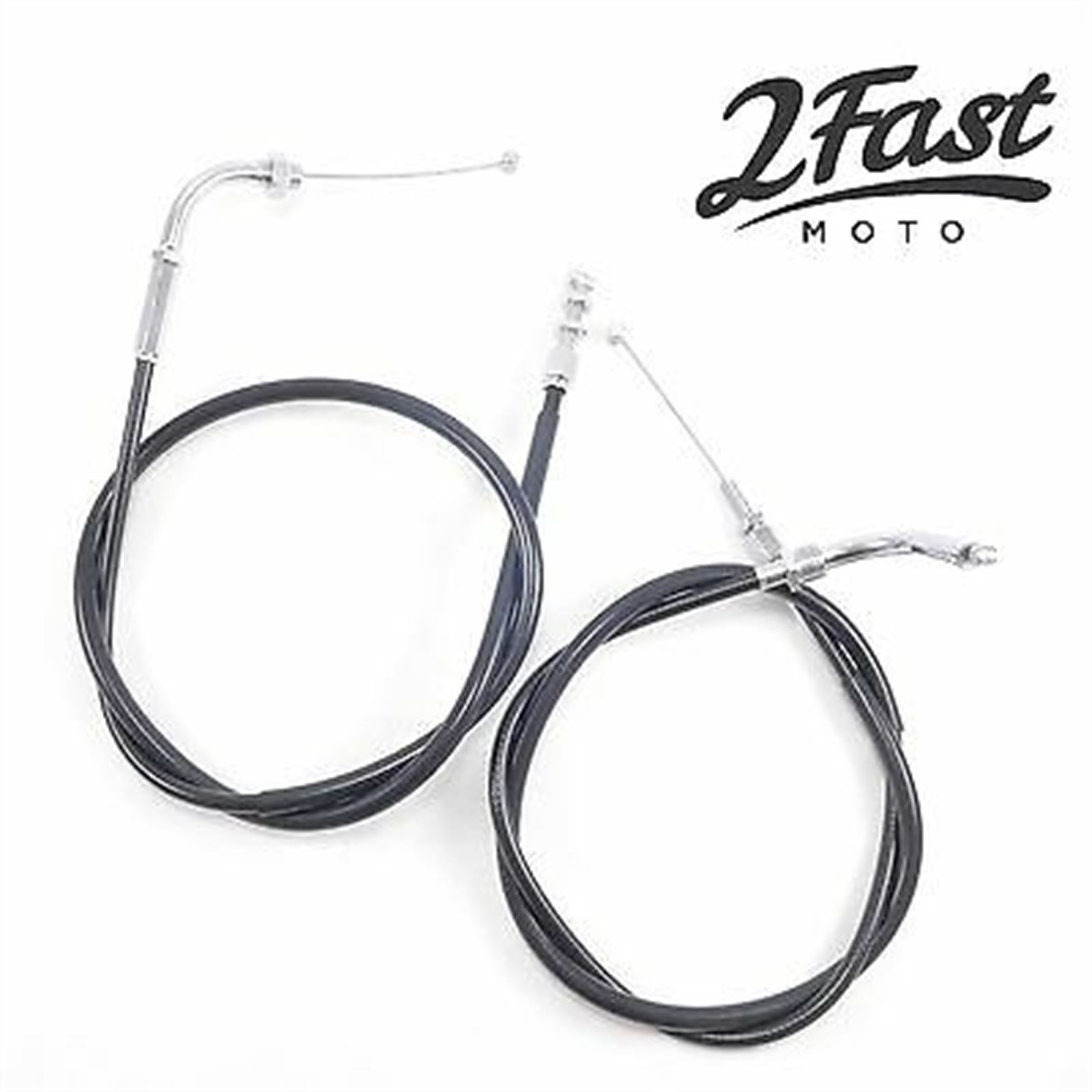 2FastMoto Push Pull Throttle Cable Set for Honda CB 500, 550 F K, 750 F K 17910-341-000_650394