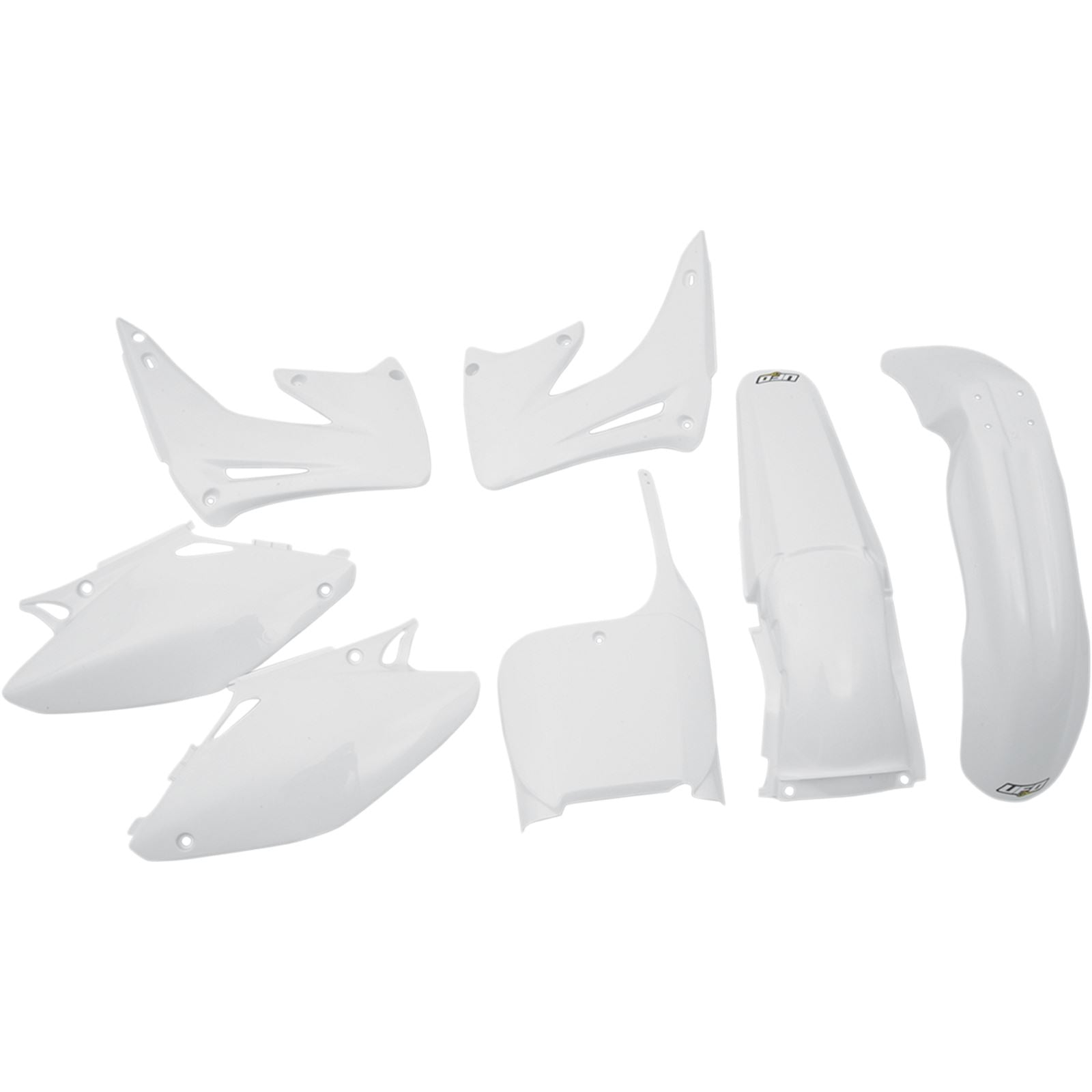 UFO Plastics Replacement Body Kit - White - '02-'03 CR125/250 [MPN: HOKIT101-041]_487657
