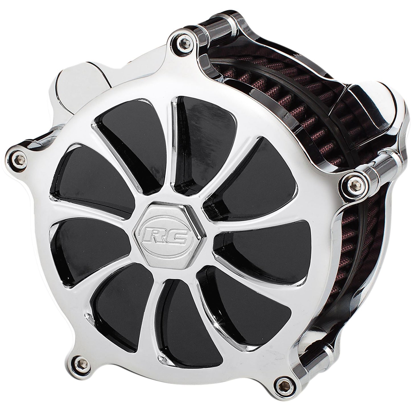 RC Components Air Cleaner Revolt Chrome [MPN: AC-02C-124C]_462917
