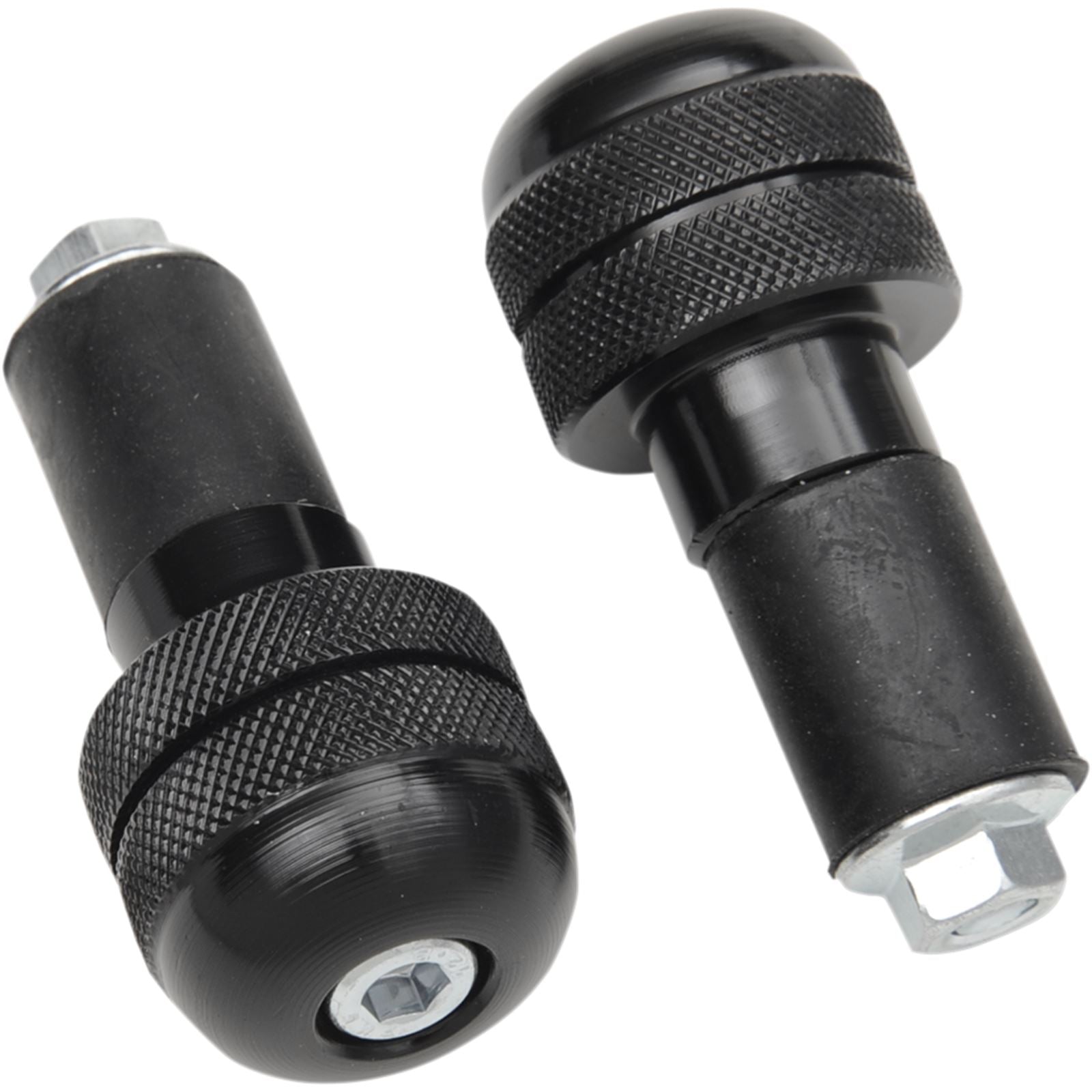 K&S Black Anti-Vibrating Bar End 15-6005_404343