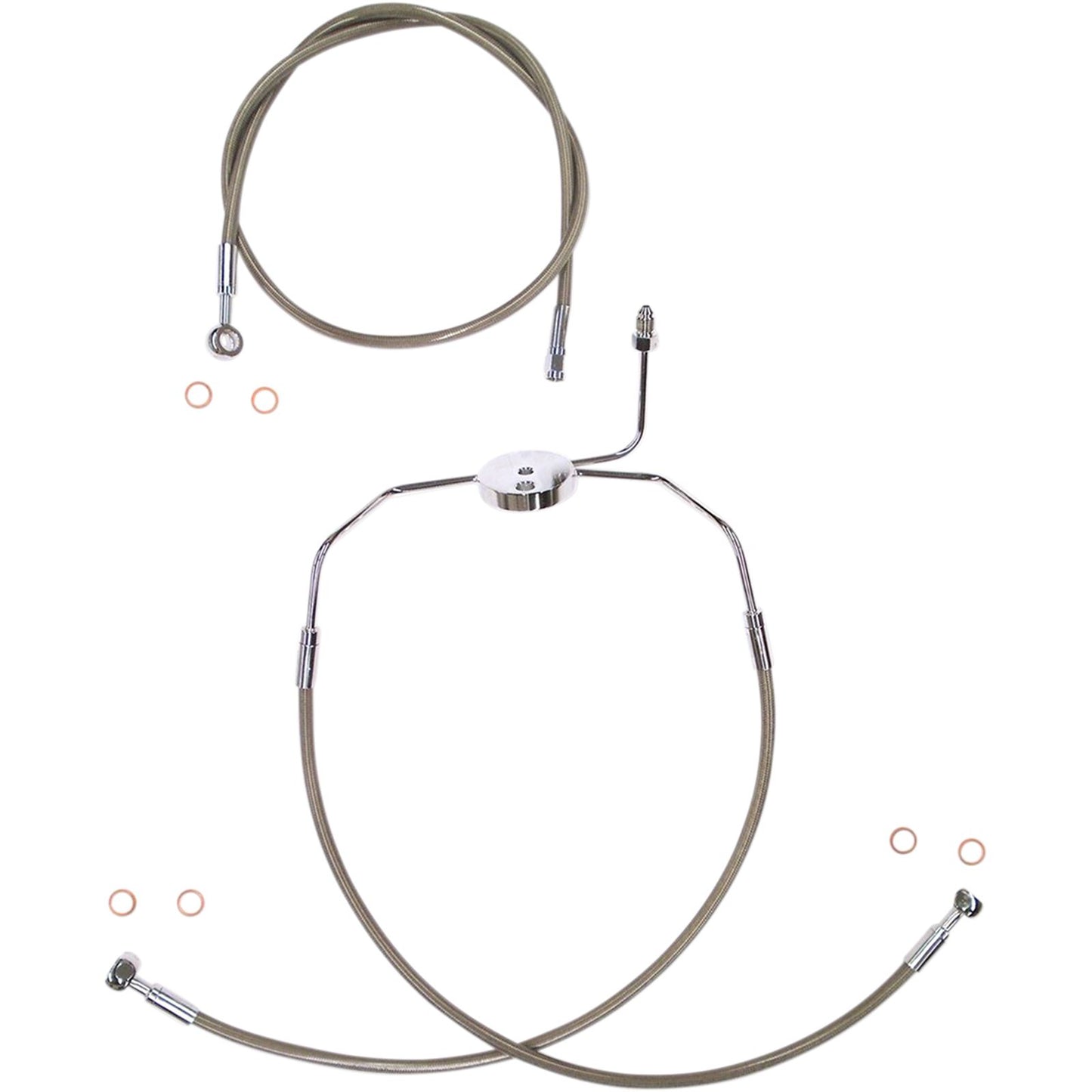 Magnum XR Brake Line Kit - 23" - Stainless [MPN: SSC1305-23]_422774